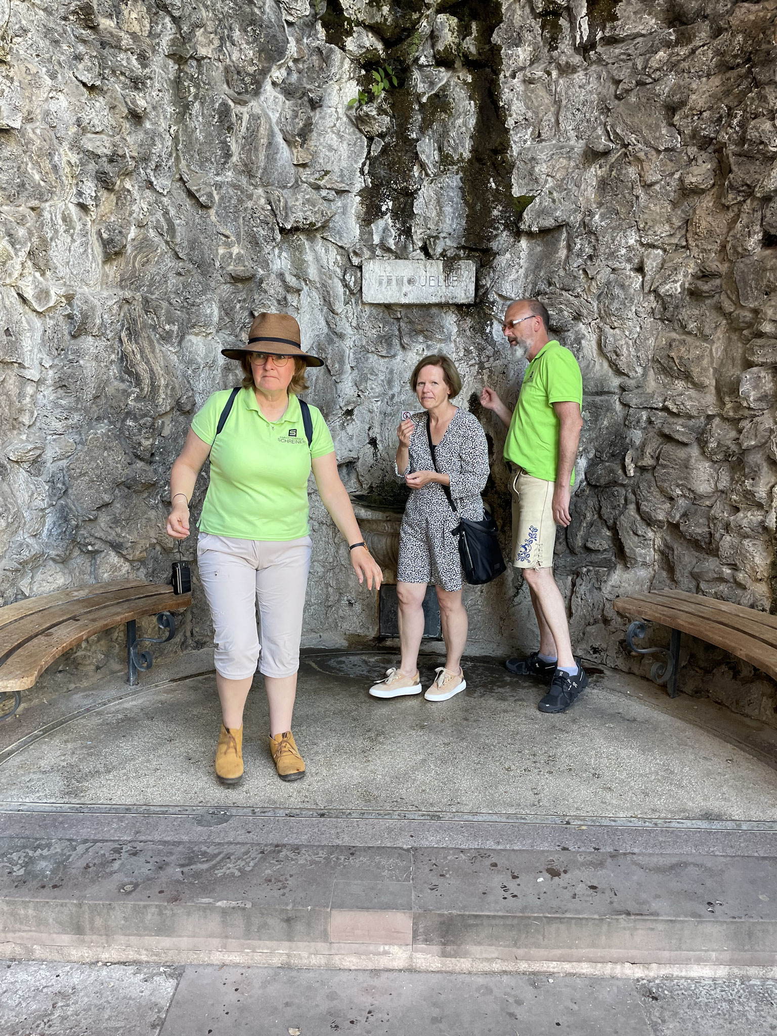 Die Fettquelle  eine der zwölf historischen Thermalquellen Baden-Badens