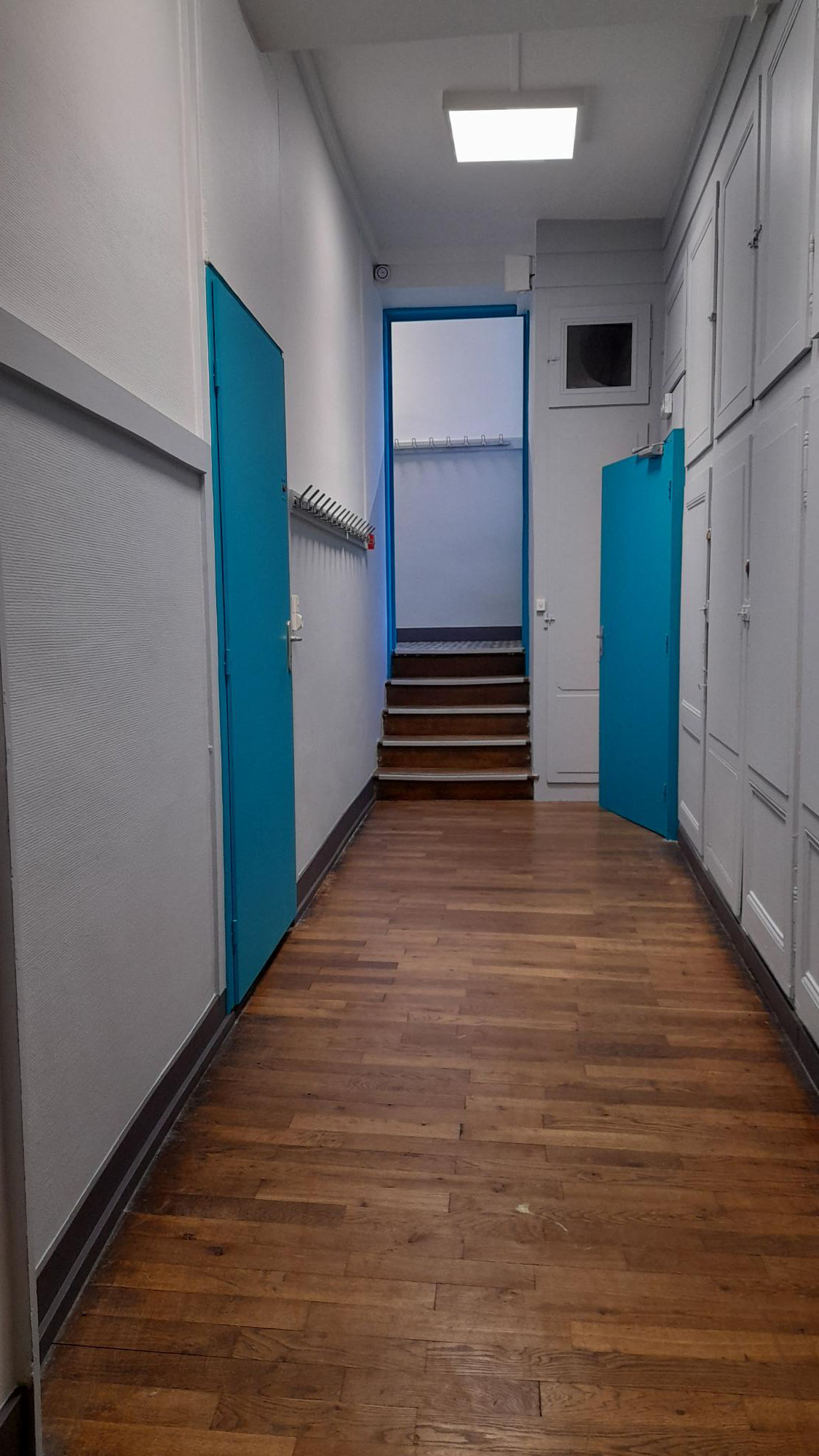 couloir qui mène au CDI