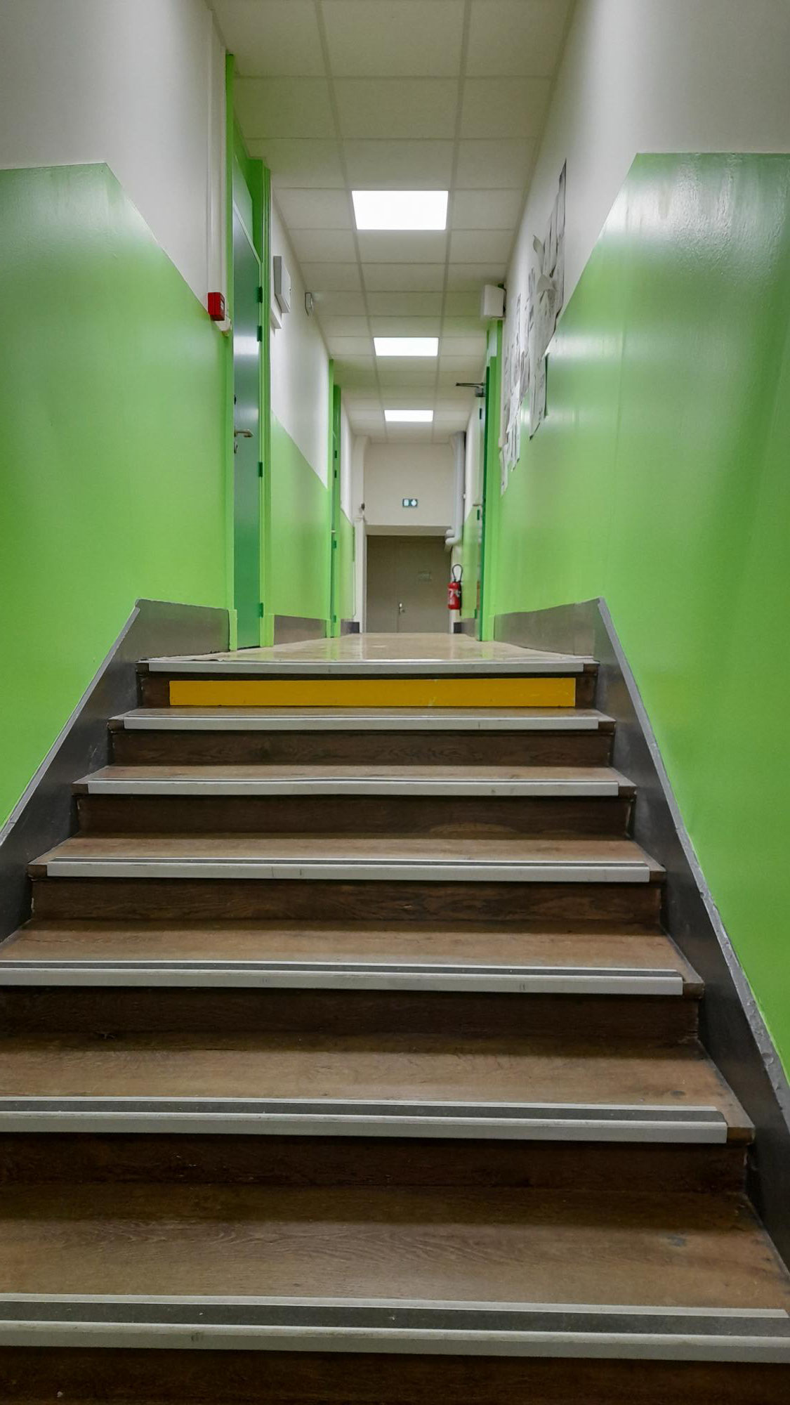 escaliers du collège