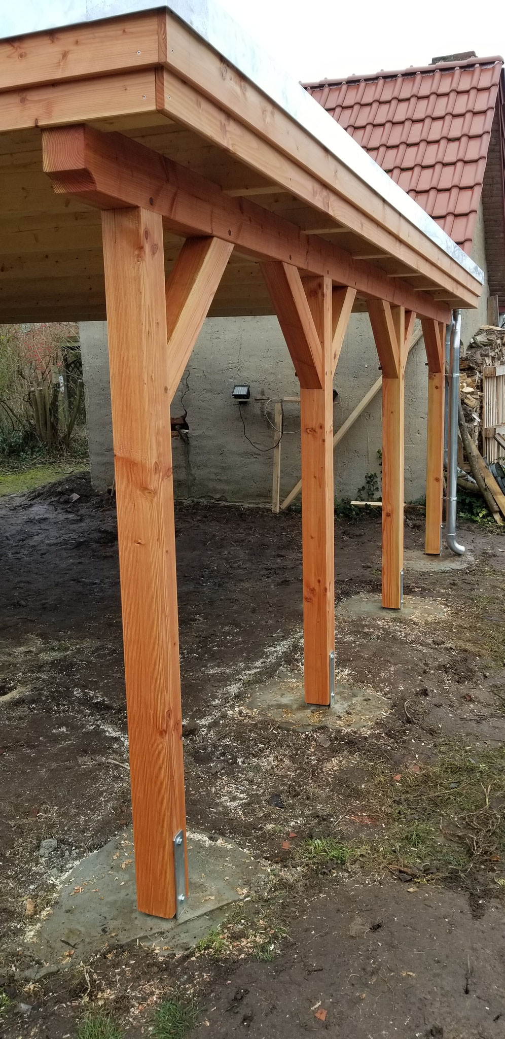 Bildergalerie Vordach, Balkon, Carport, Gartenhaus ...