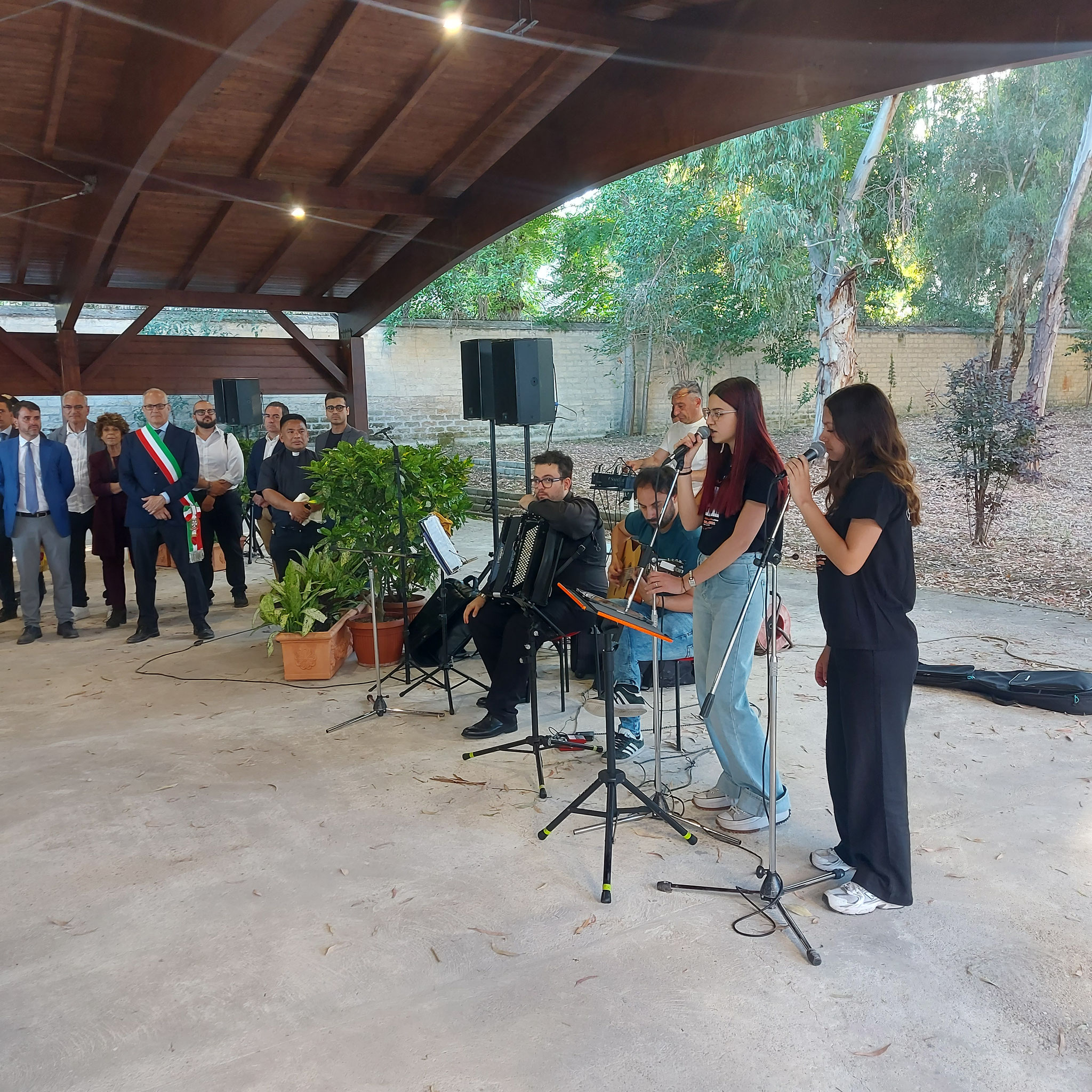 Il Sindaco di Roma assiste all'esibizione della William School Music