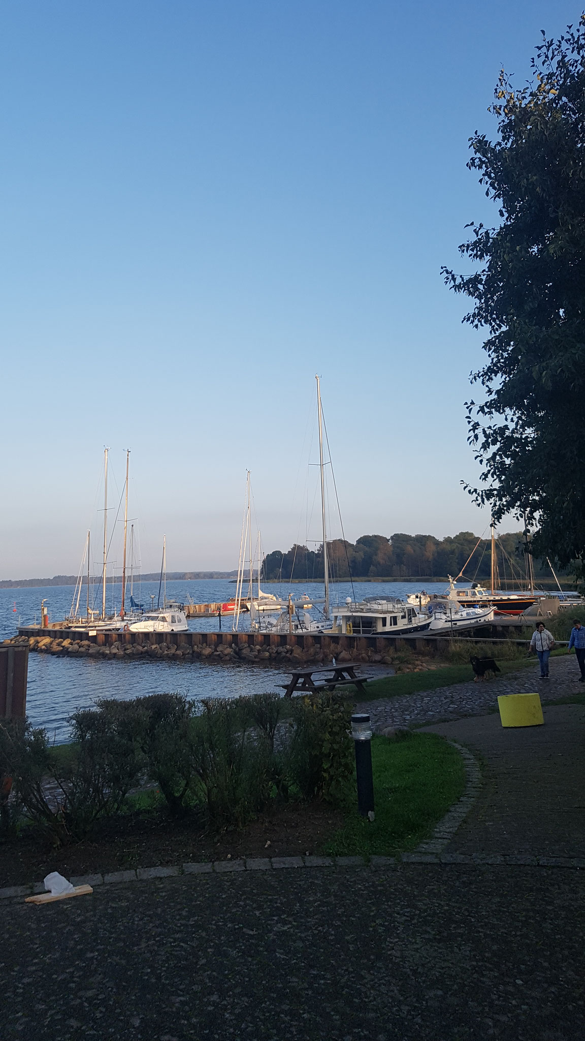 Blick von der JH Borgwedel