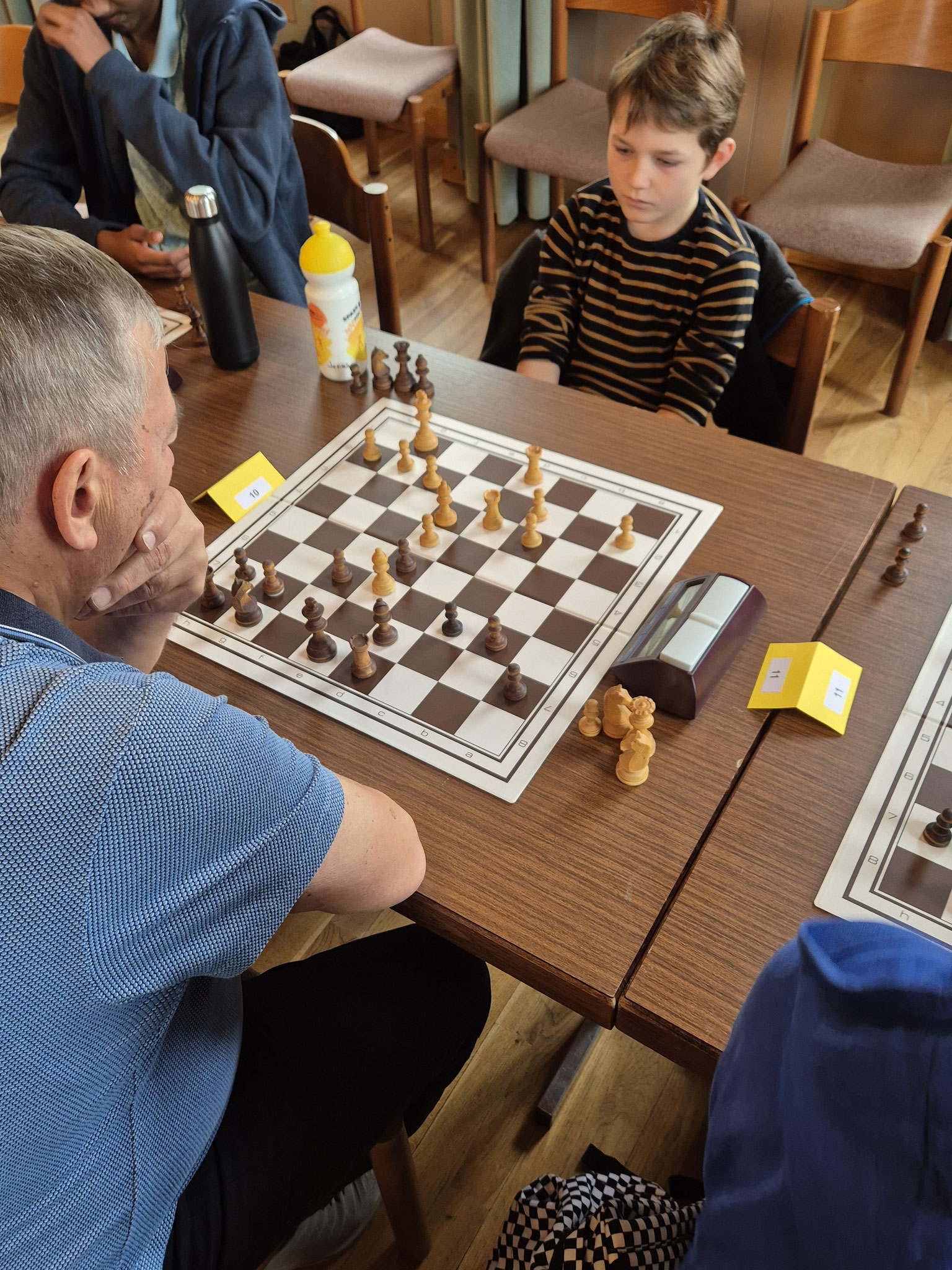 Jonas Pösch (U-12m Brugg) spielte in Kategorie B und holte 4 Punkte