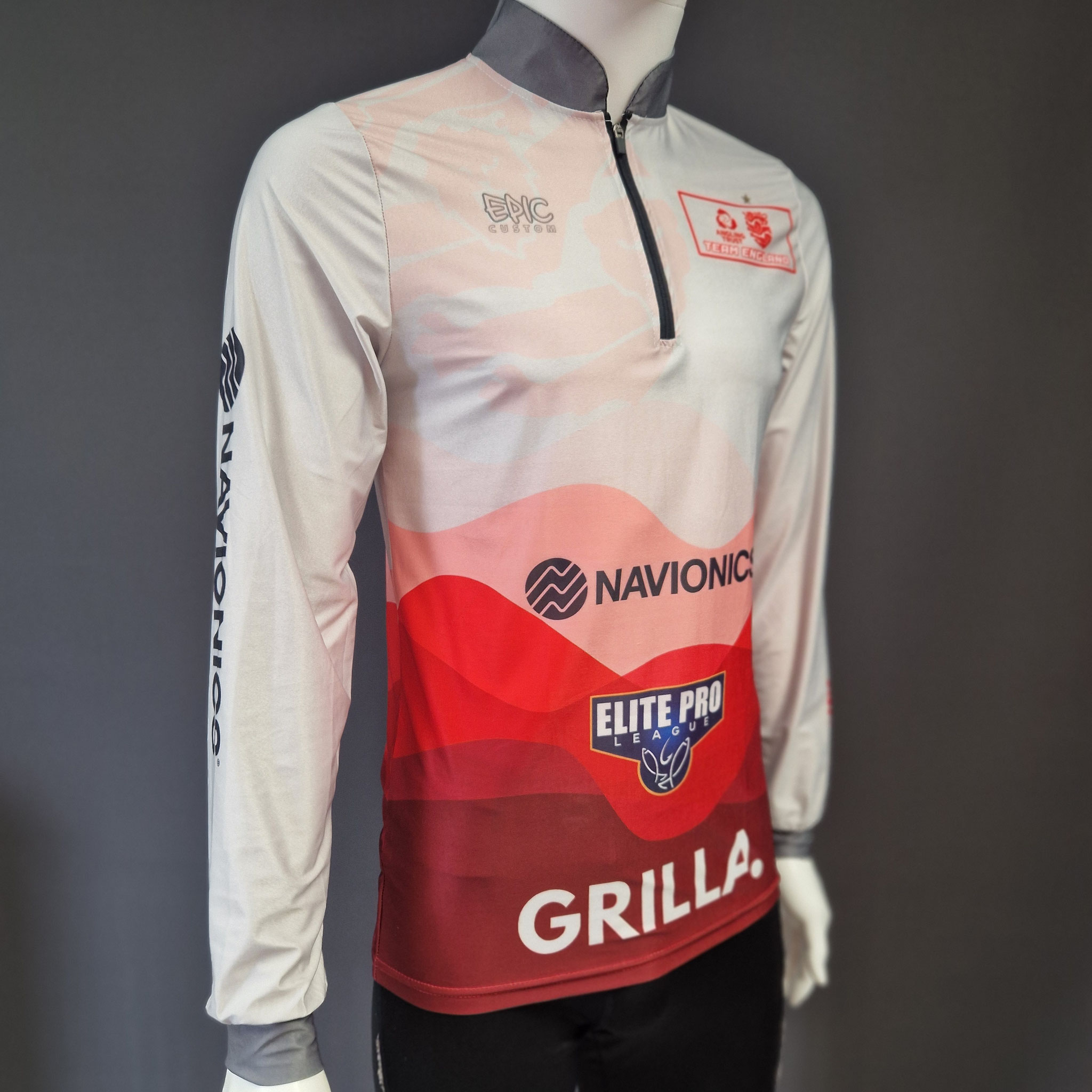 Custom Printed Fishing Jerseys UPF 50+