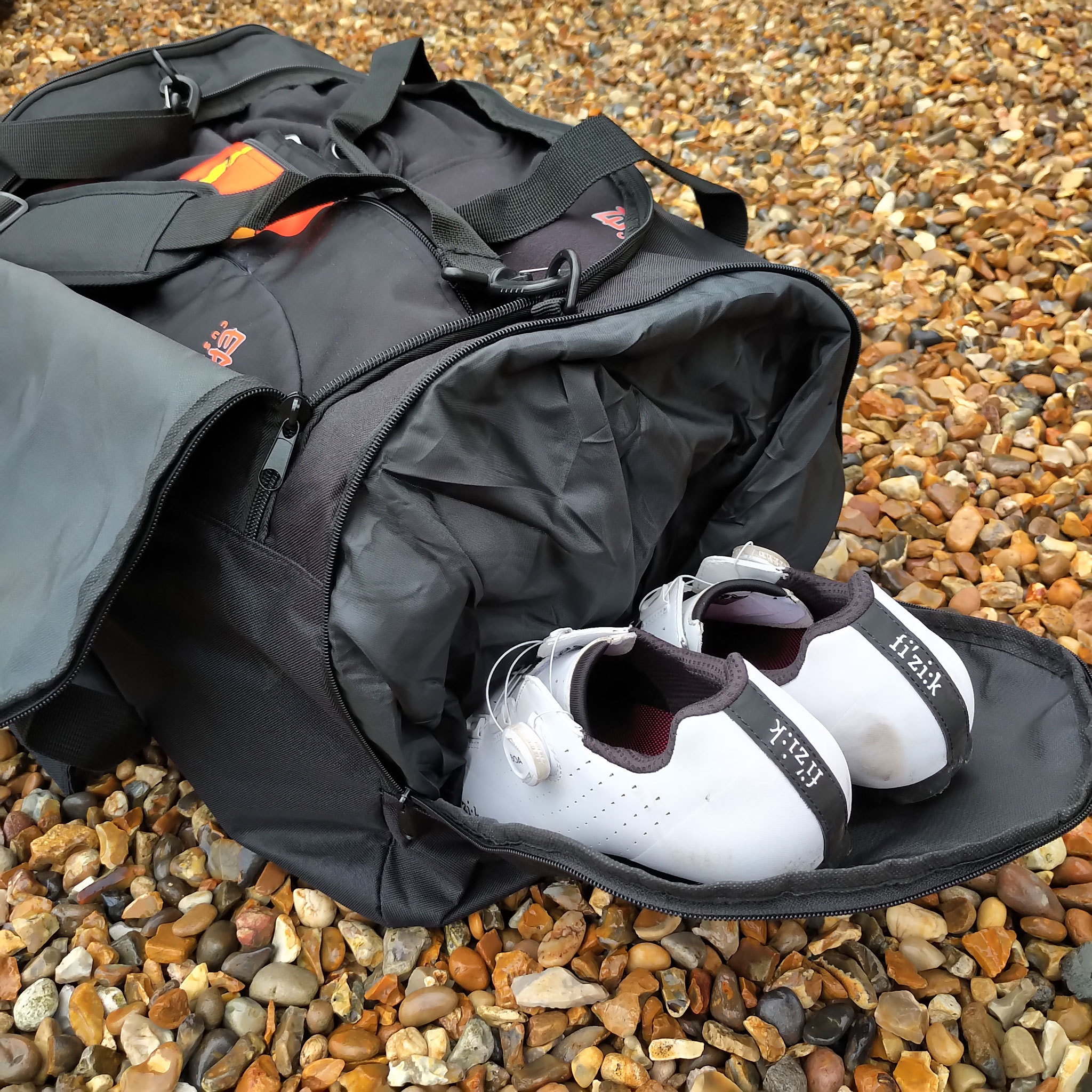 Custom Sports Bags Shoe Compartment