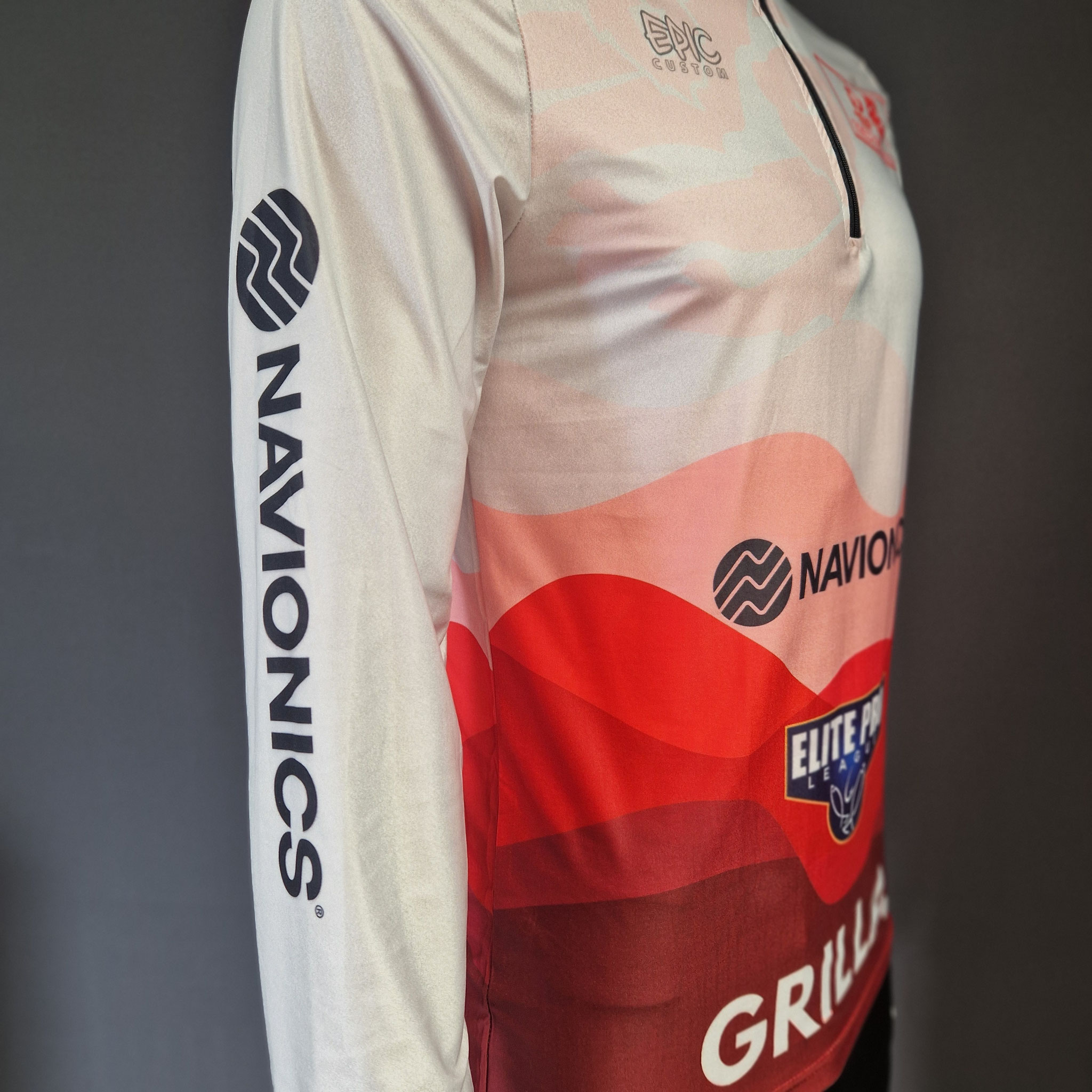 Custom Printed Fishing Jerseys UPF 50+