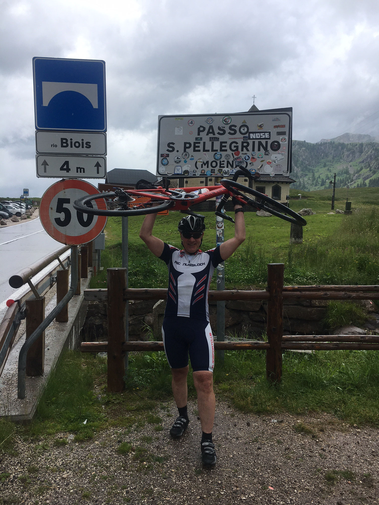 August 2021 - Georg auf dem Passo Pelligrino