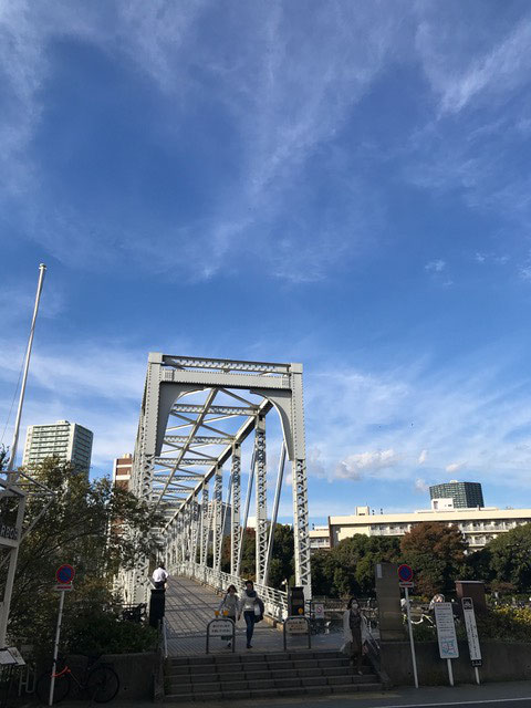 14-1　秋空とふれあい橋