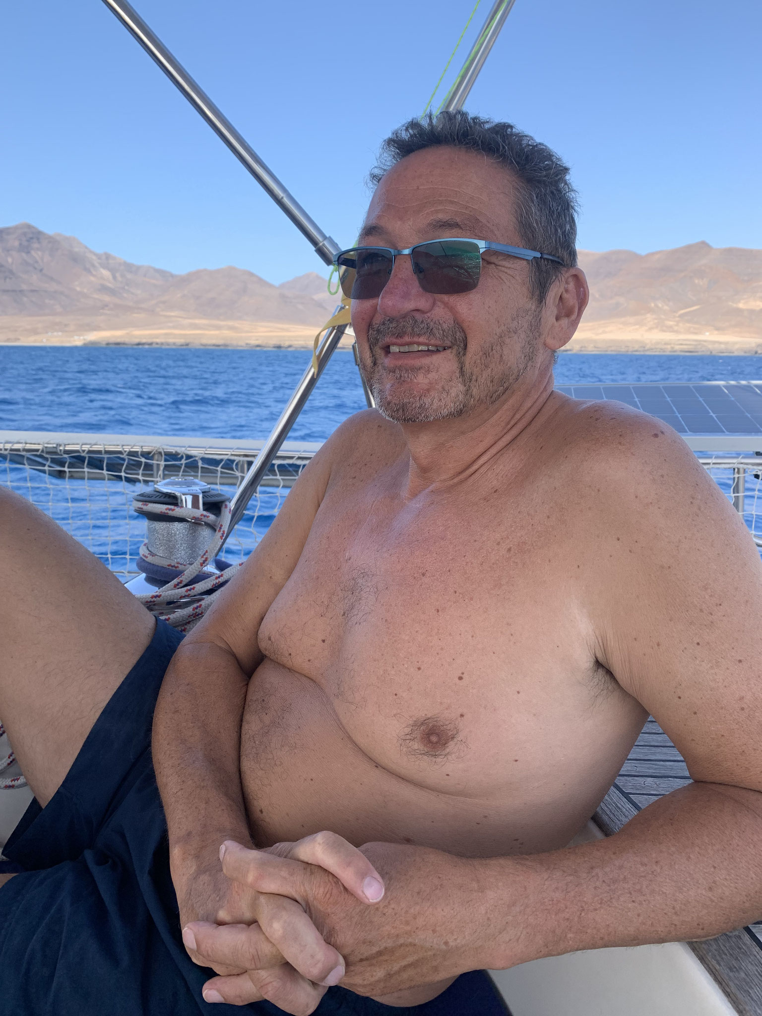 auf der Fahrt nach Gran Canaria