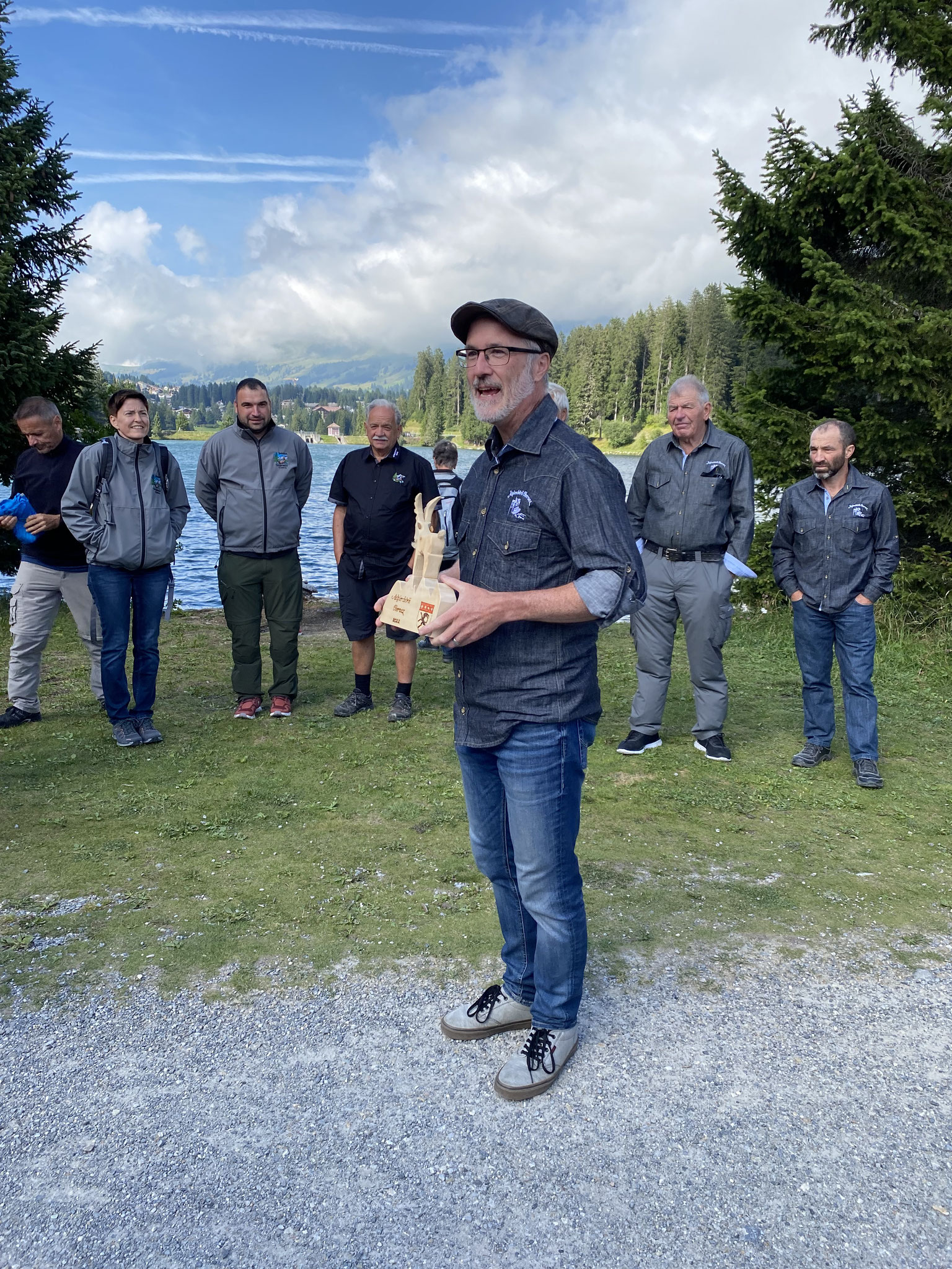 Begrüssung und Apéro unseres Gastchors Bergbrünneli