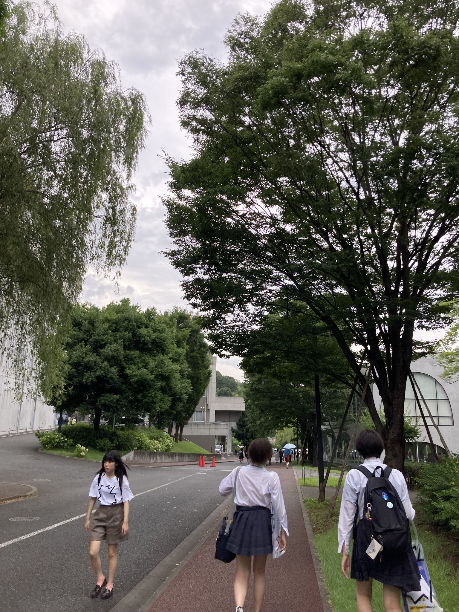 八王子キャンパスはとっても広いー