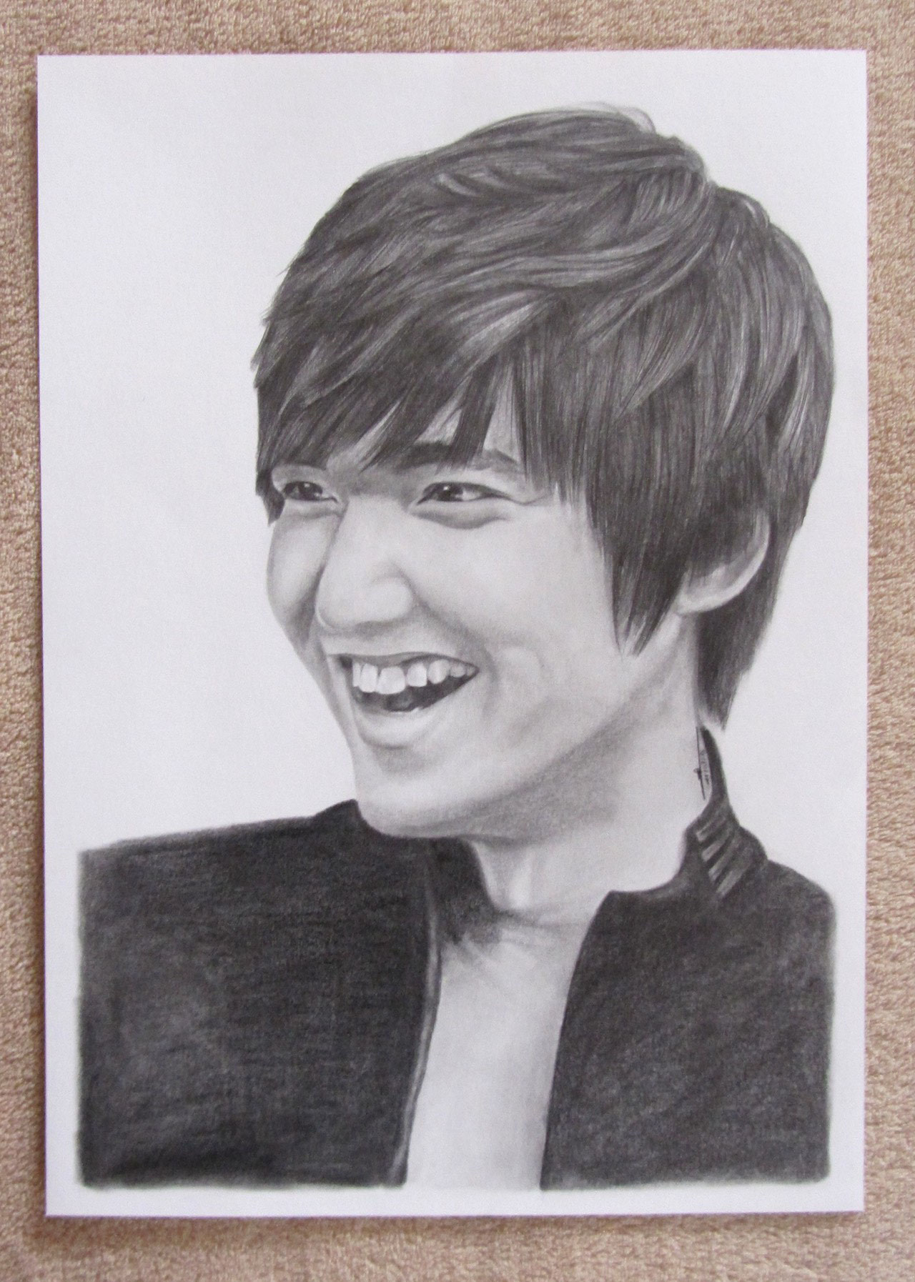 Lee Min Ho - A3 - Crayon