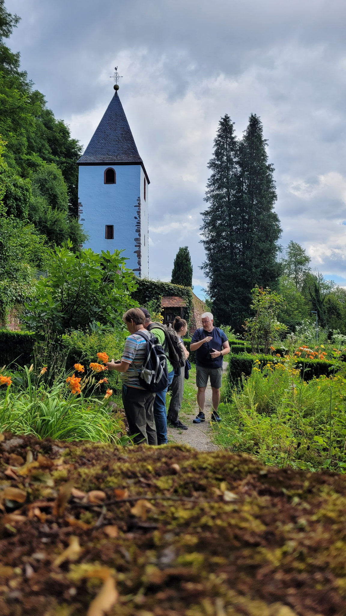 Streifzug durch den Duft- und Heilkäutergrarten (Foto: Rabea Budig)