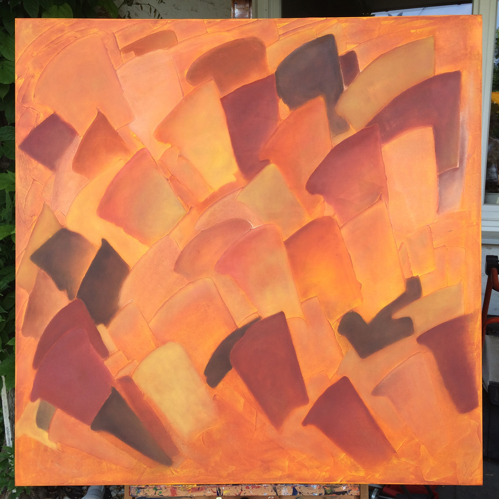 Harmonie - 100 x 100 cm (verkauft)