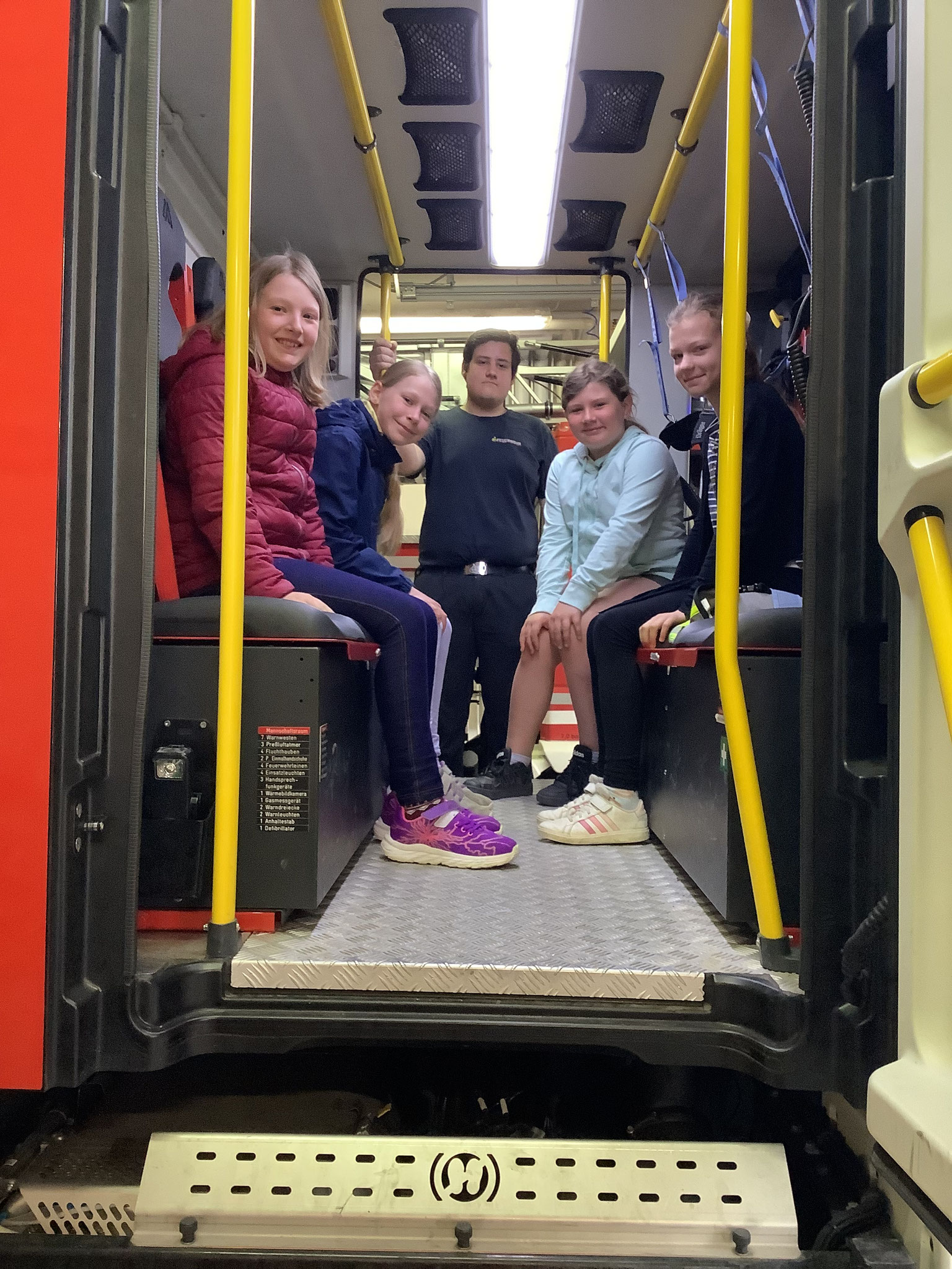 Besuch bei der Feuerwehr