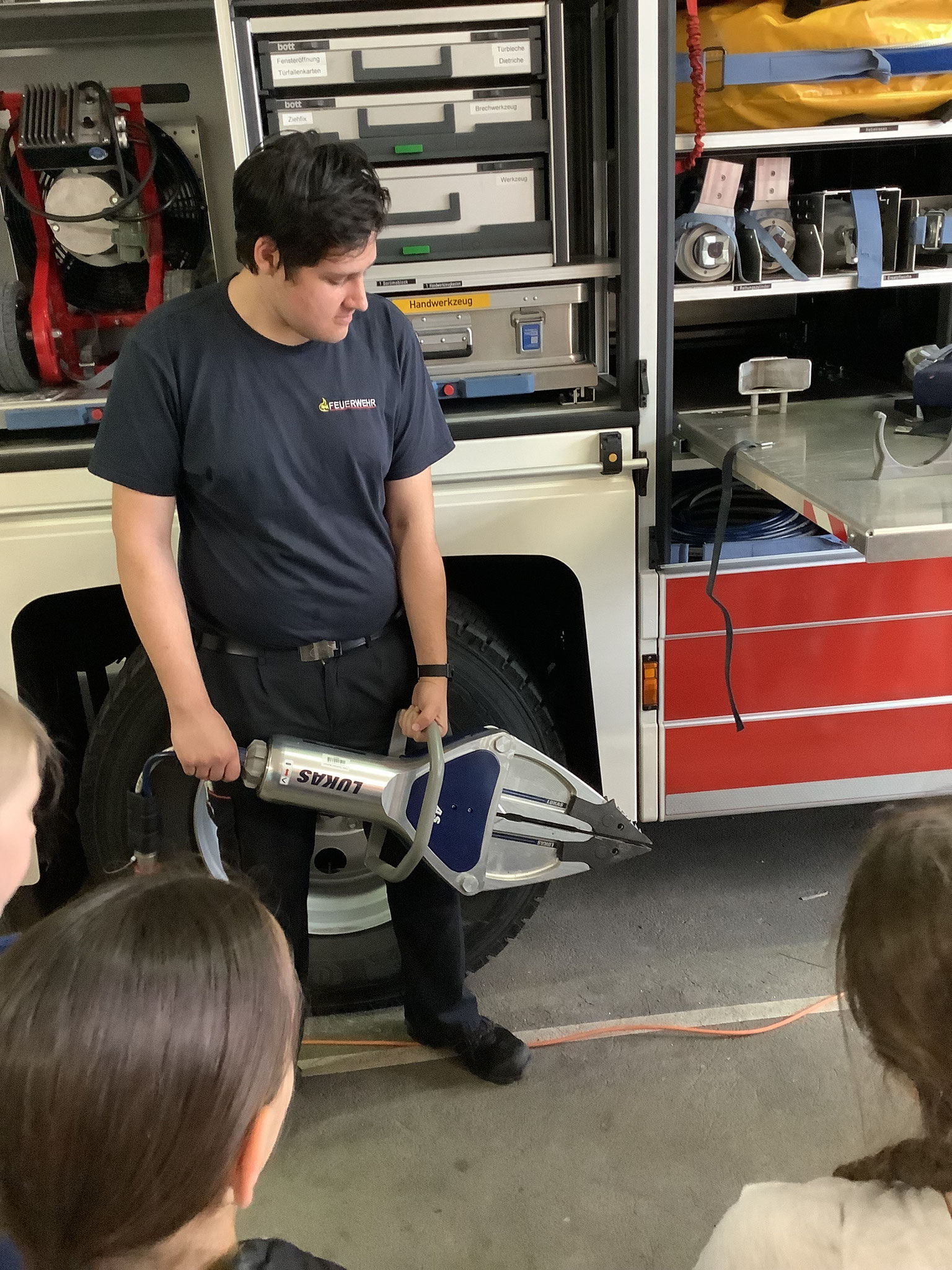 Besuch bei der Feuerwehr