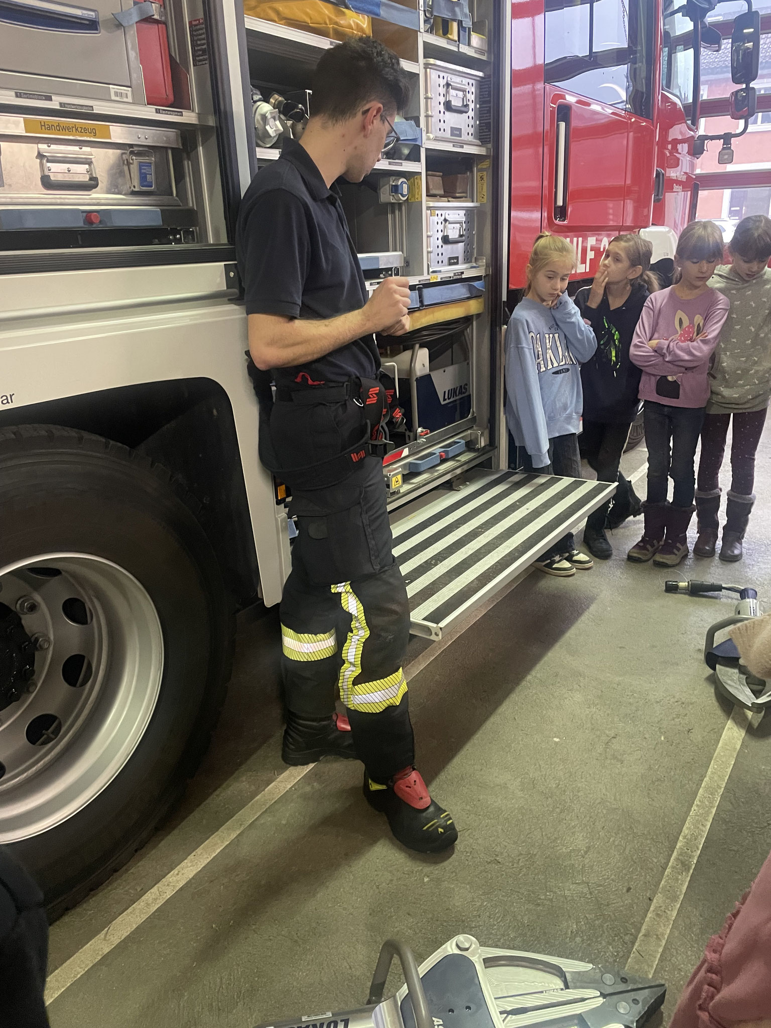 Besuch bei der Feuerwehr 2