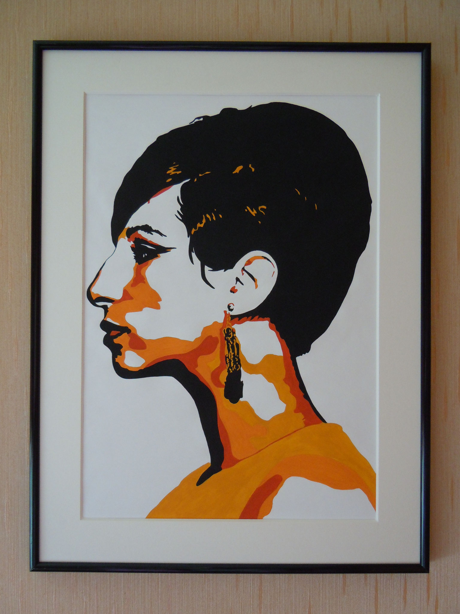 4W(3)_Barbra Streisand (H 40 cm x W 30 cm)