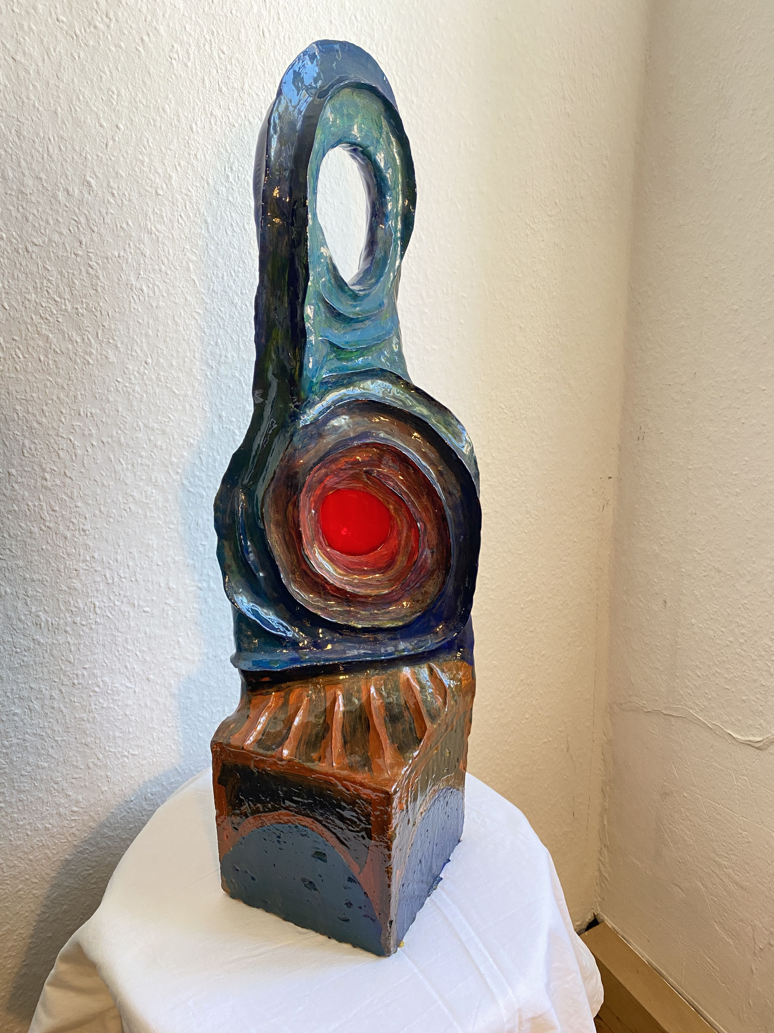Selbstbildnis mit Flamme I (60 cm) - Winter 2024