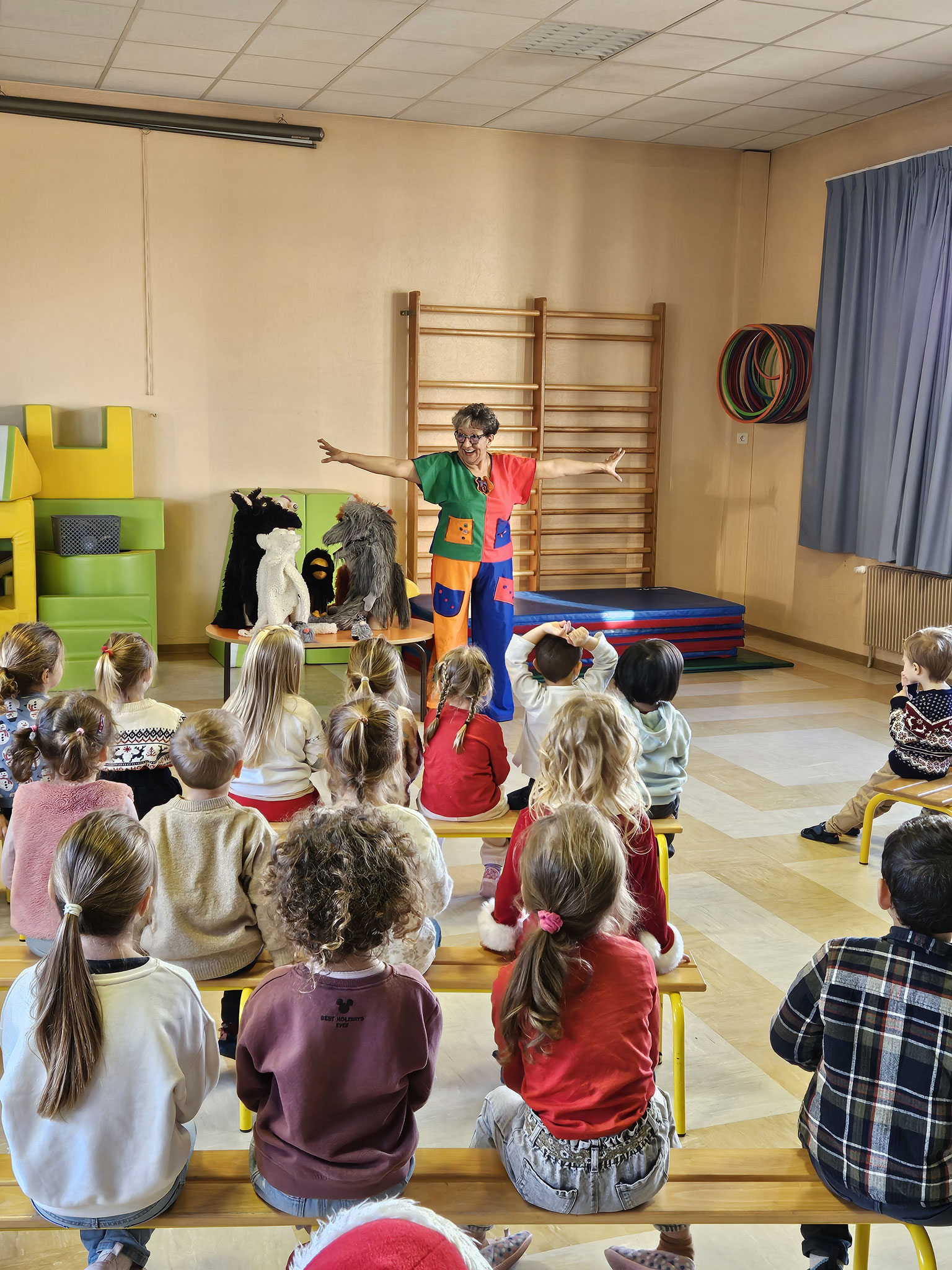 Ecole maternelle Hochstatt  20 décembre 2024   les 3 classes 