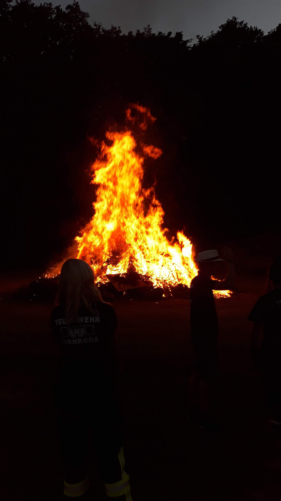 Feuer zum Feuerwehrfest 2019