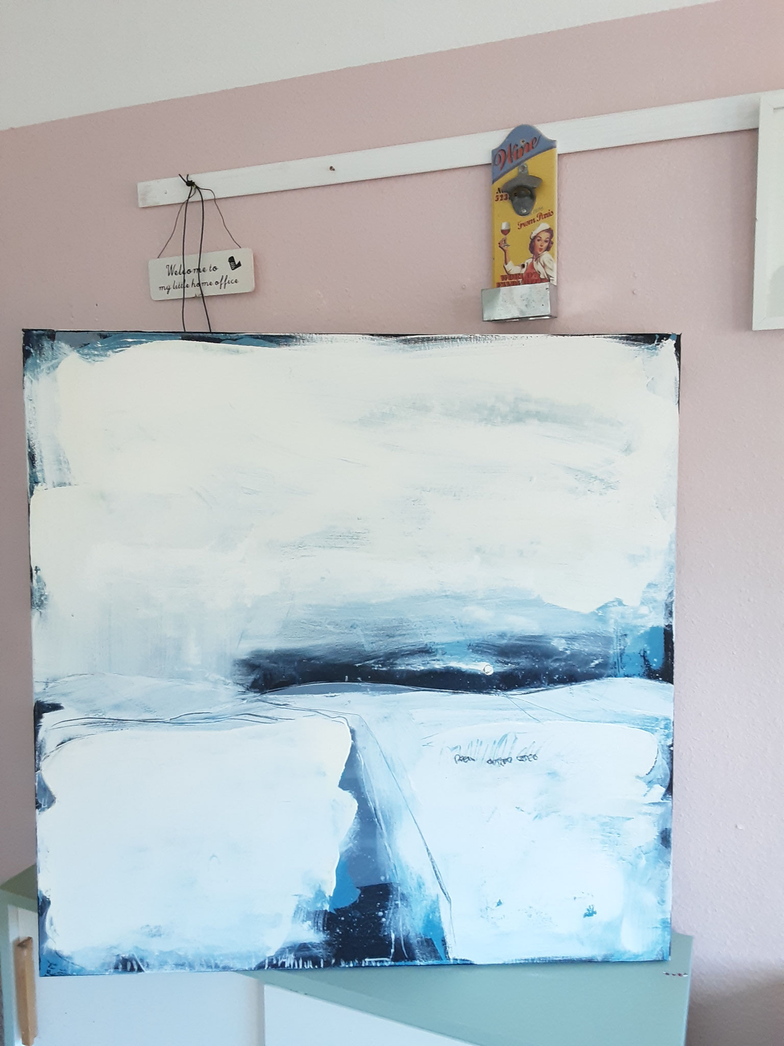 Landschaftsbild mit Horizont