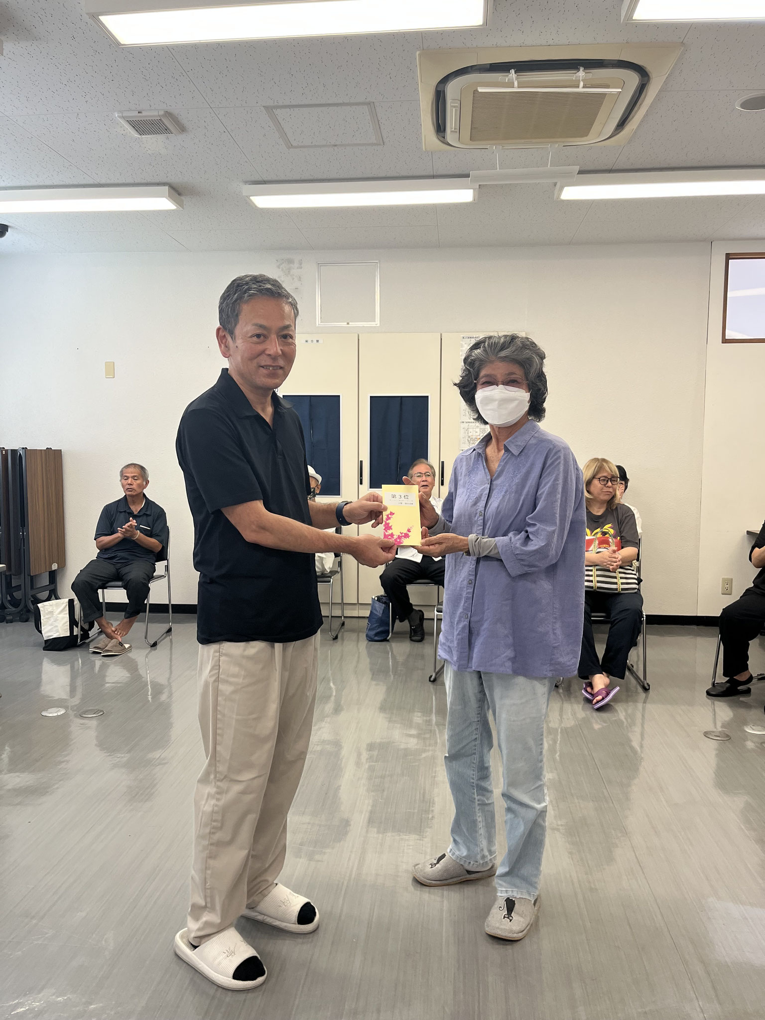 第3位　嘉手苅加代子さん