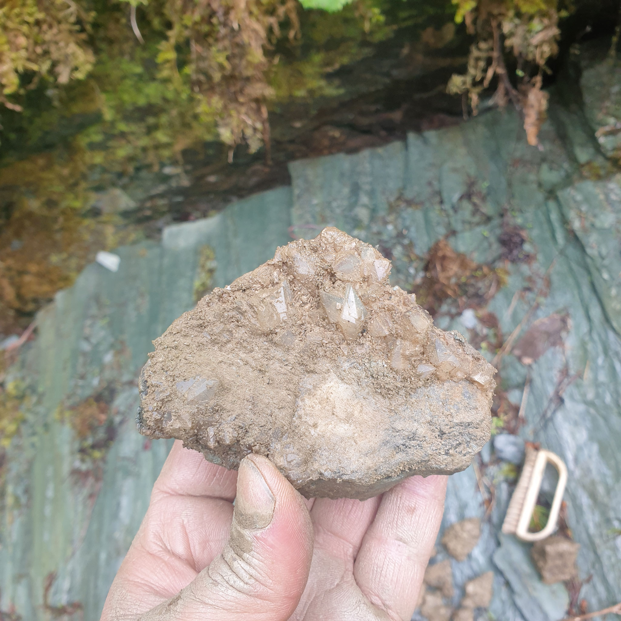 ...fresh collected Calcite specimen...