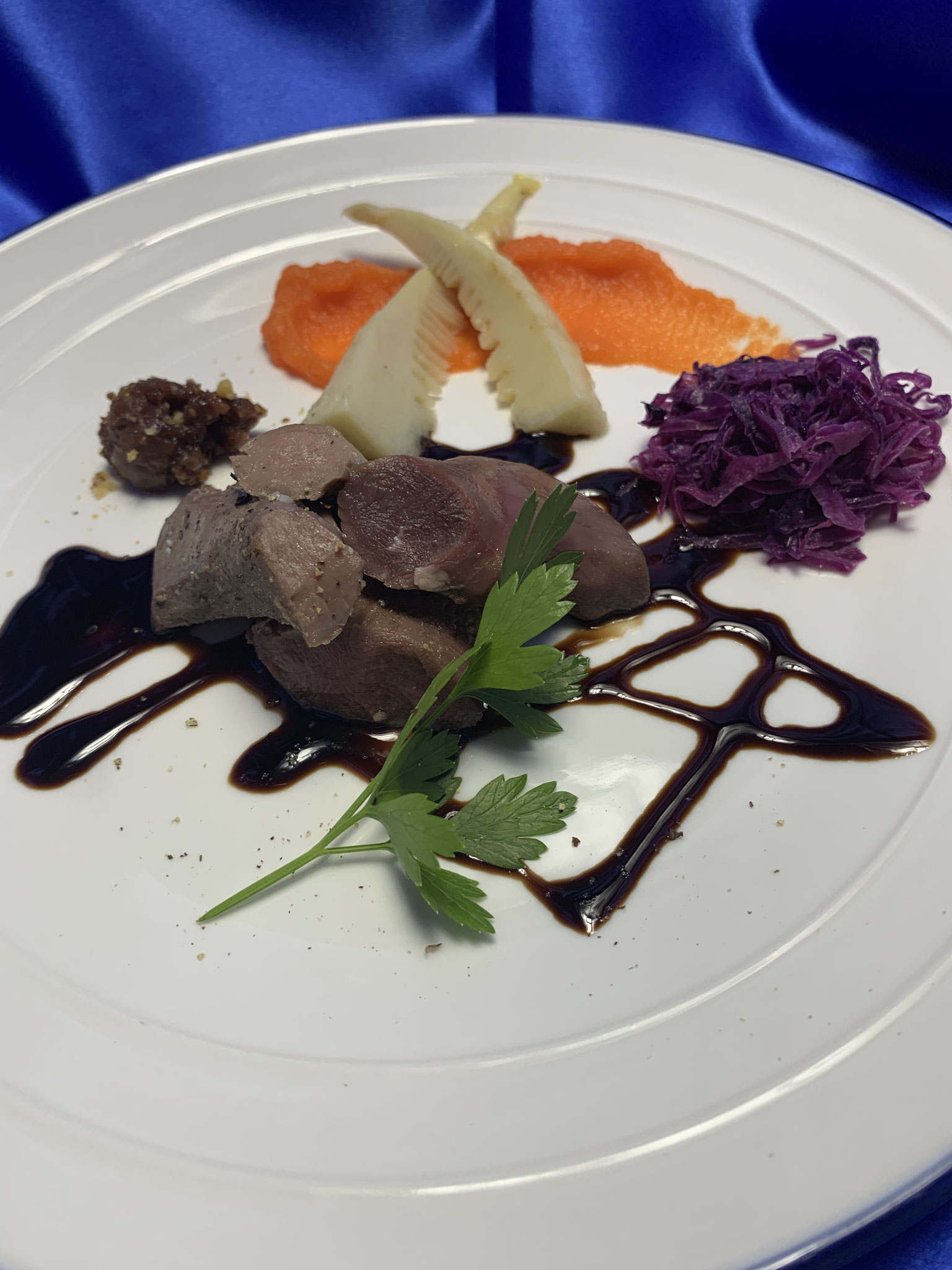 鹿ヒレ肉のロースト