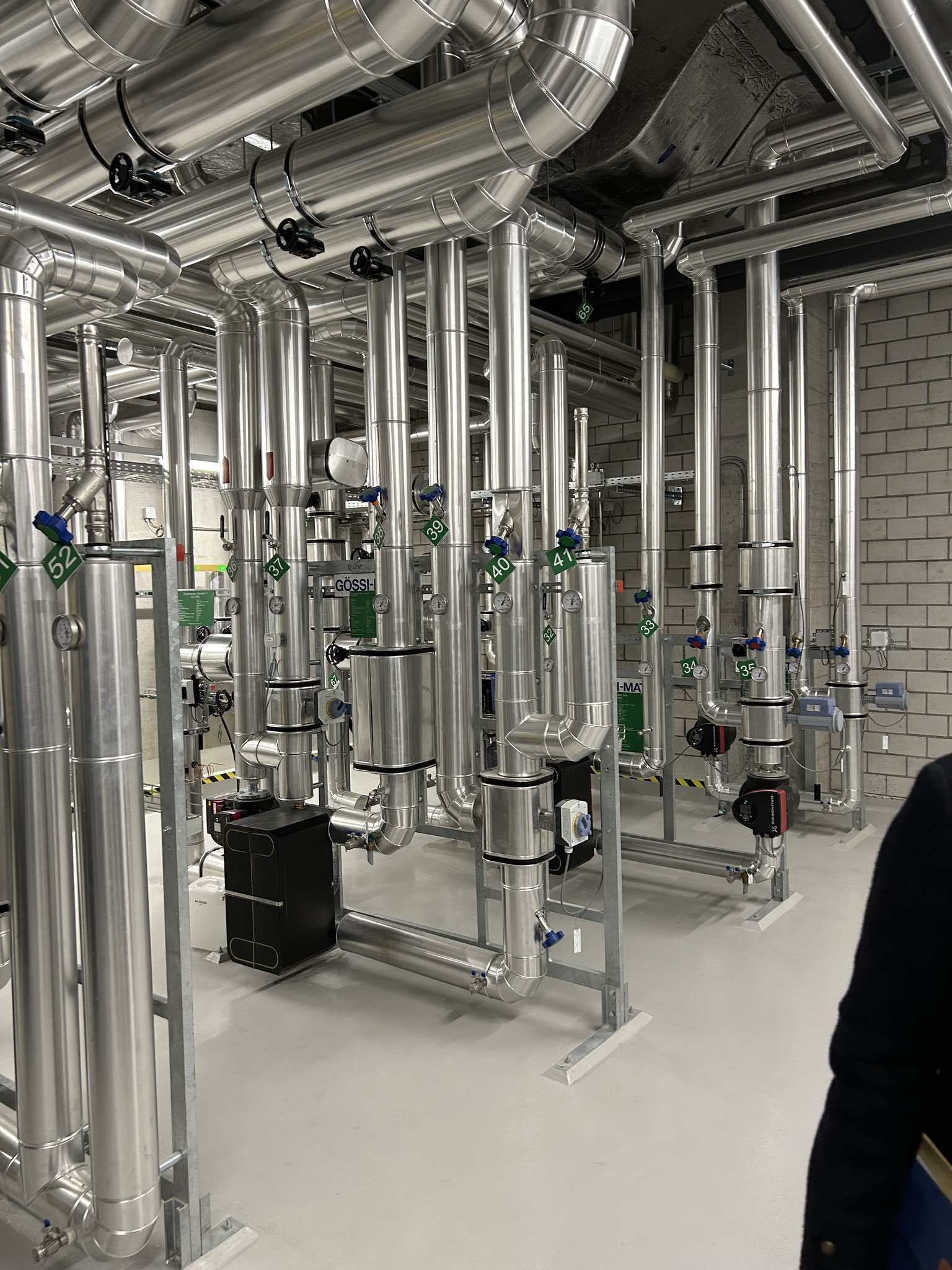 Kantonsspital, Chur, WW-Zentrale, Zirkulationsverlust Deckungsstation System Gössi