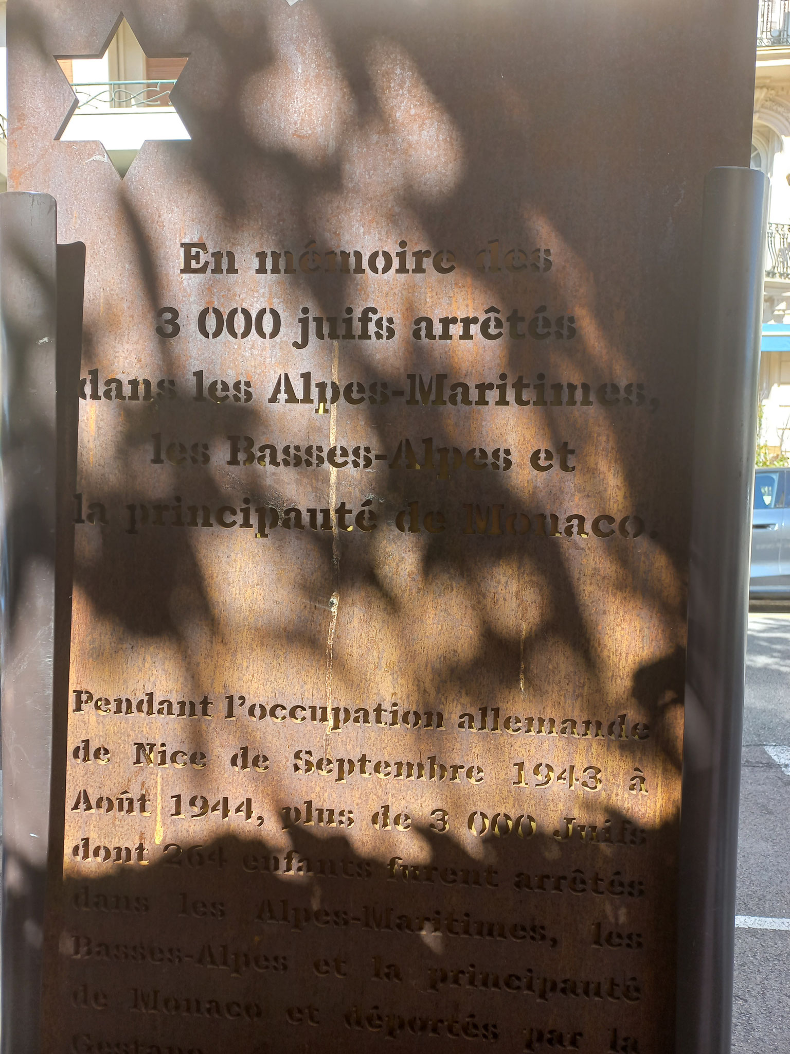 Plaque commémorative