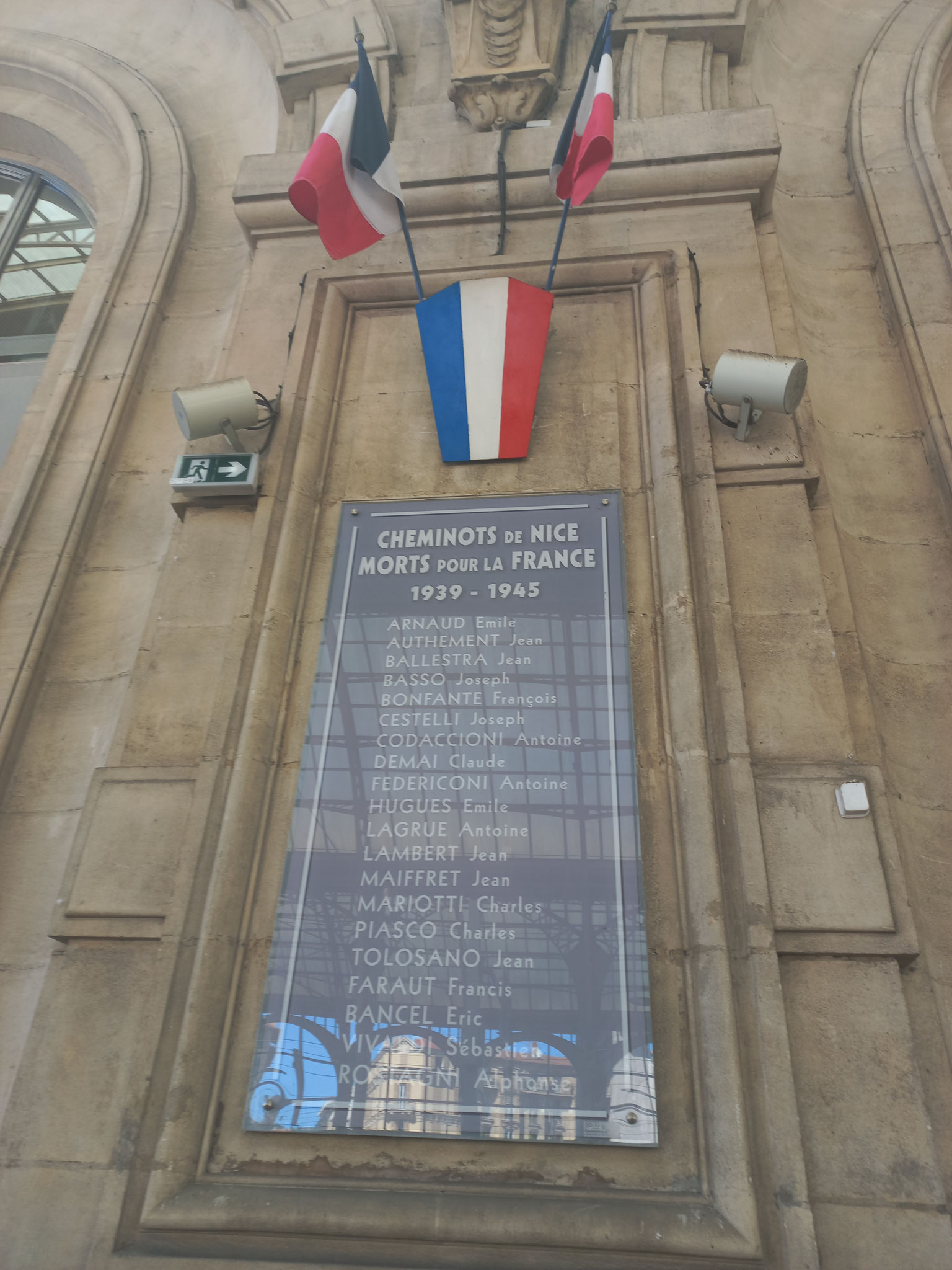 Plaque commémorative