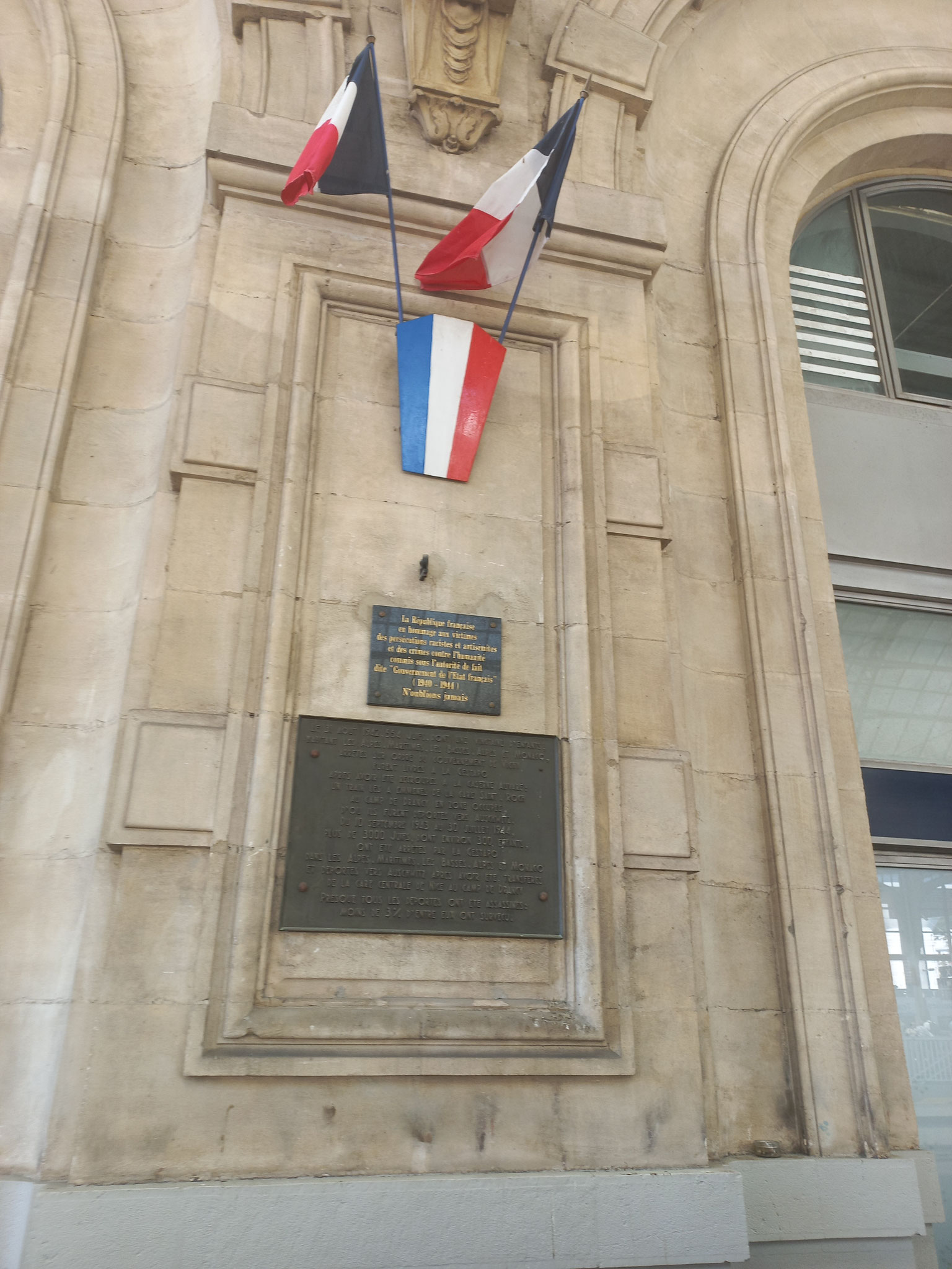 Plaque commémorative