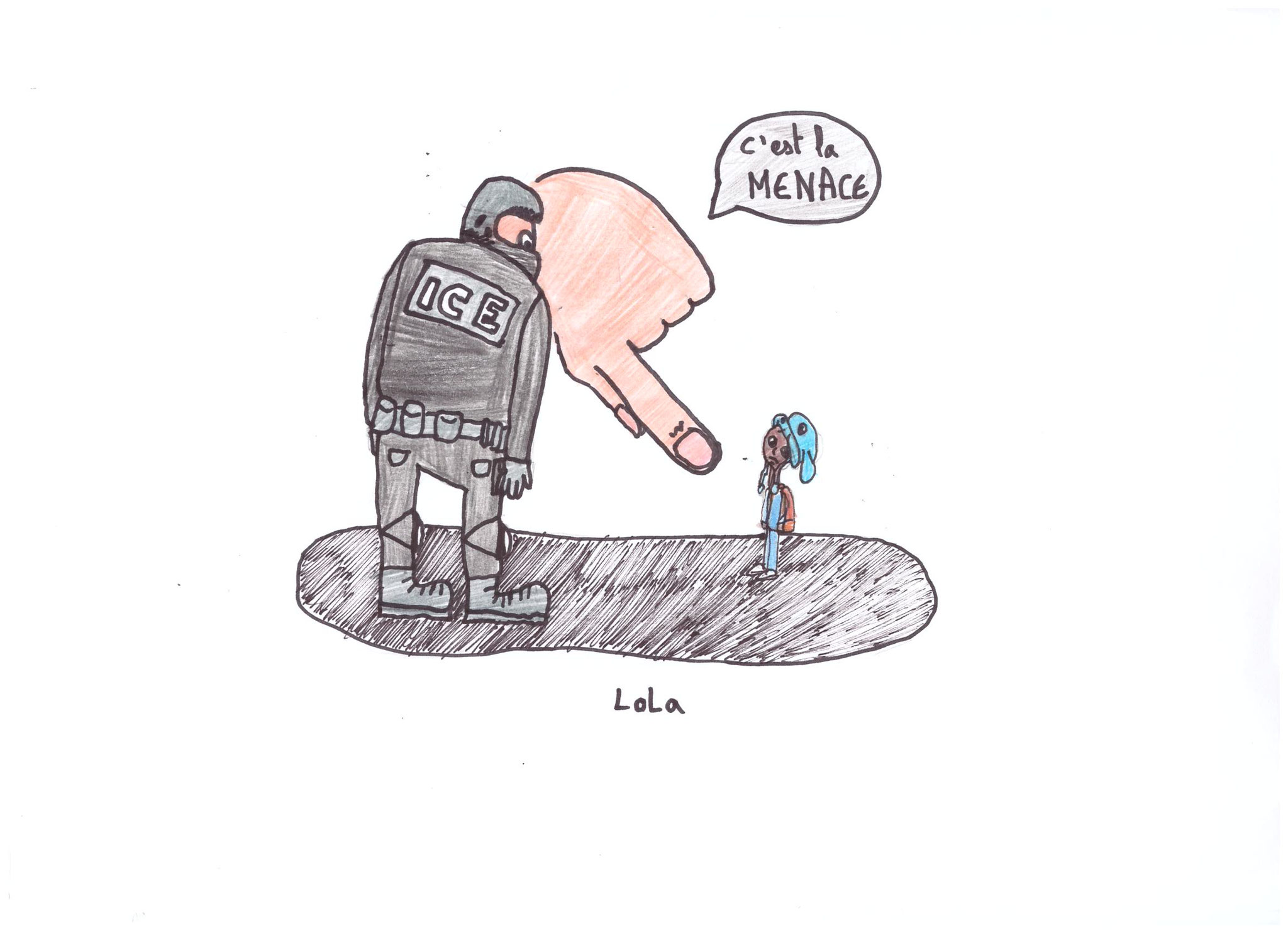 Dessin primé de Lola