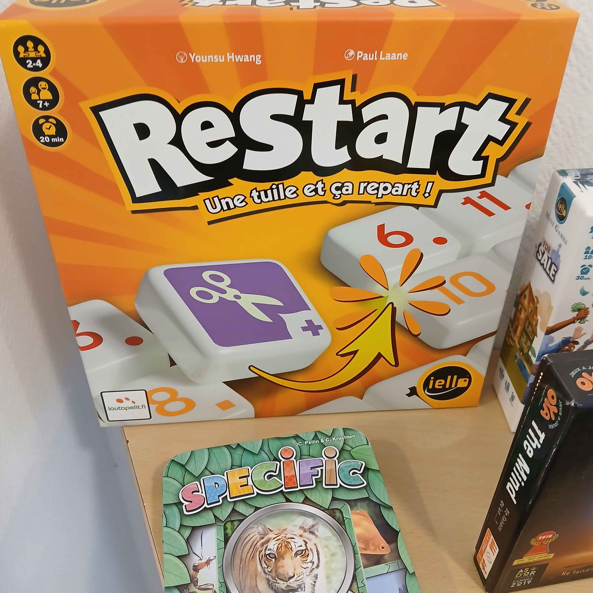 ReStart (un des jeux offerts par Iello)