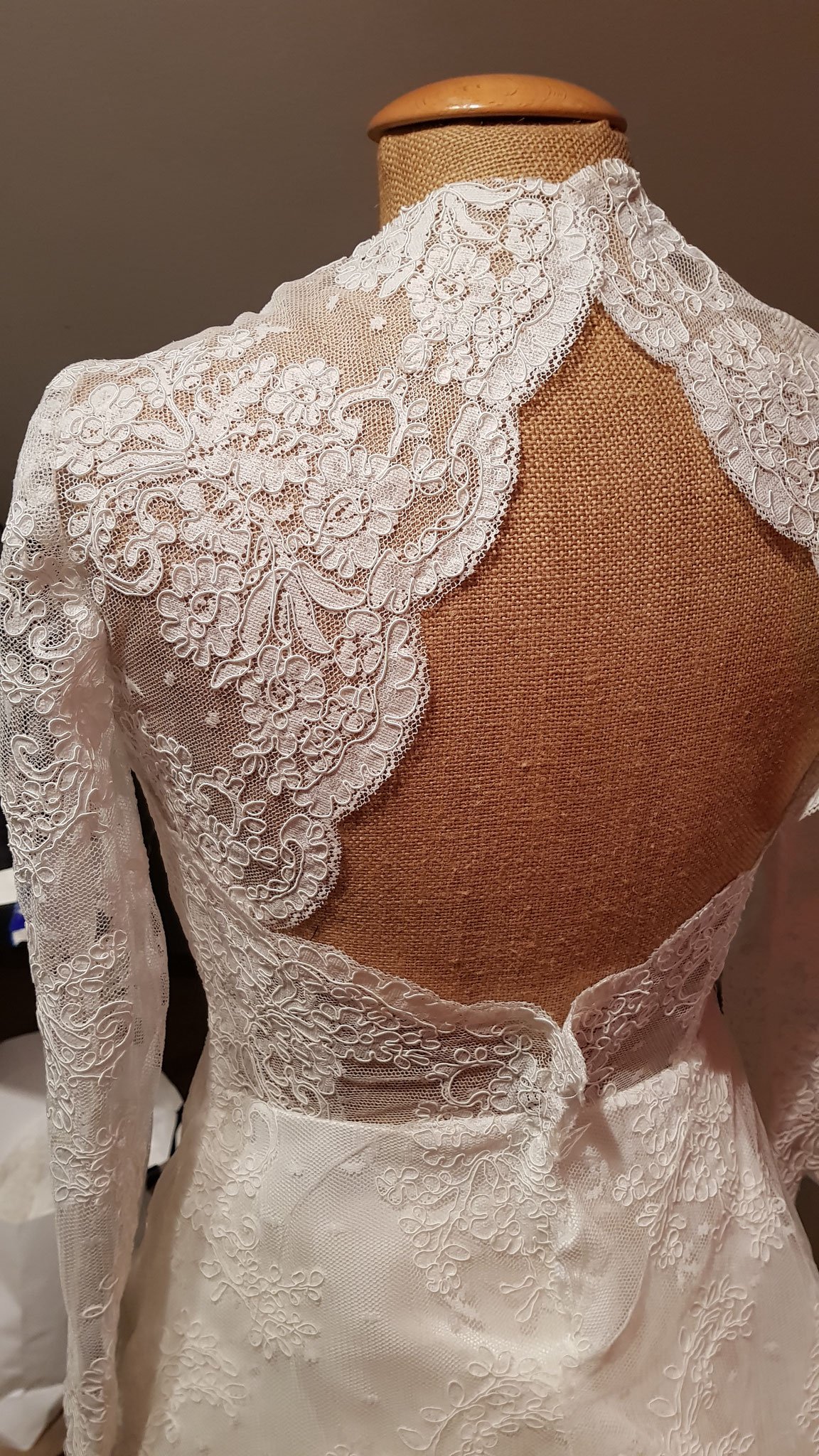 Création sur-Mesure d'une robe de mariée - Modèle 1