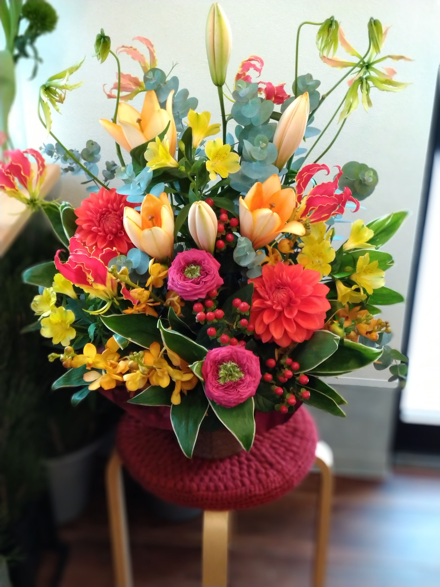 発表会のお祝いに。