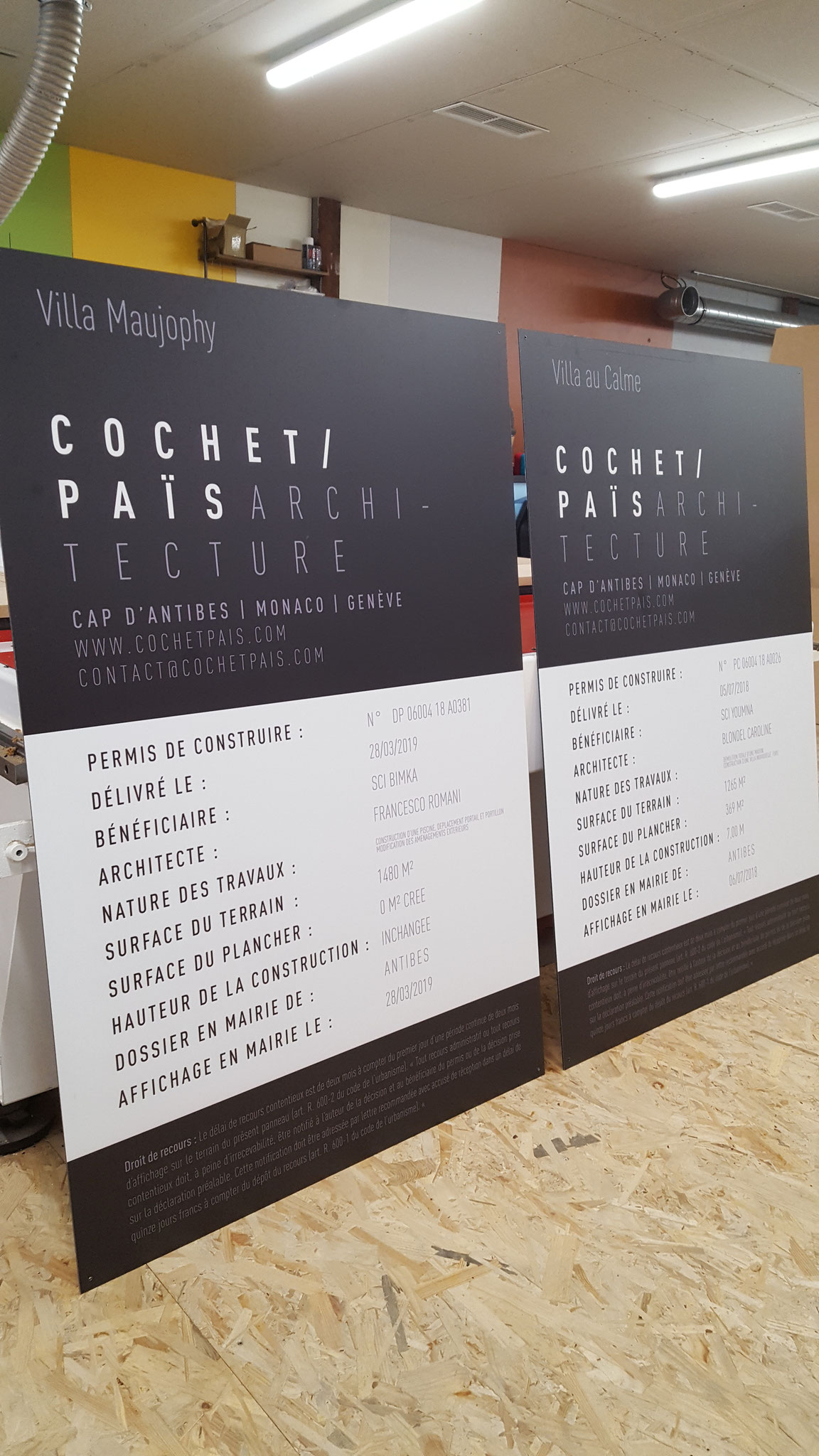 Impression sur Dibond et lamination mat