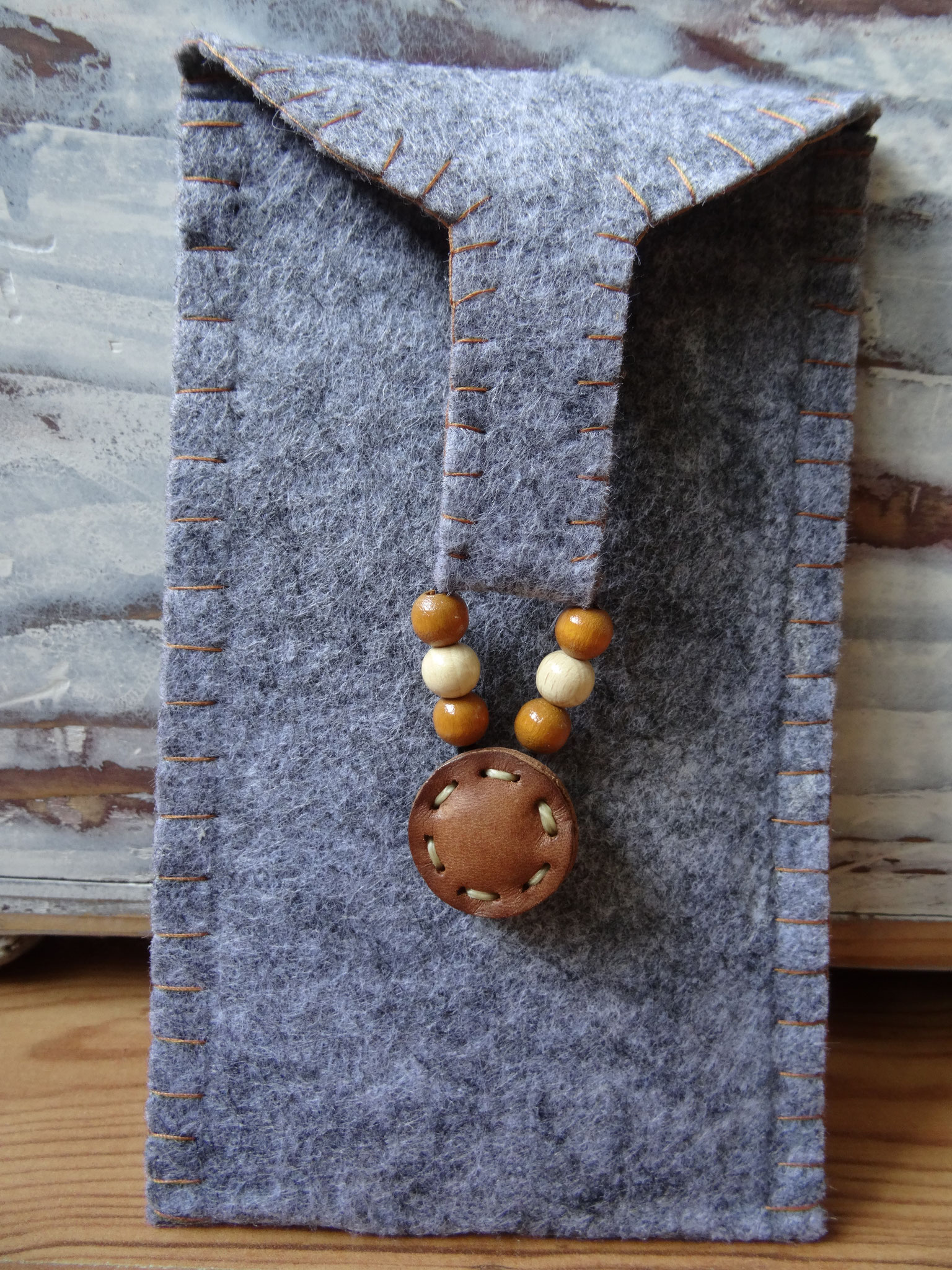 Handytasche  aus Filz.
