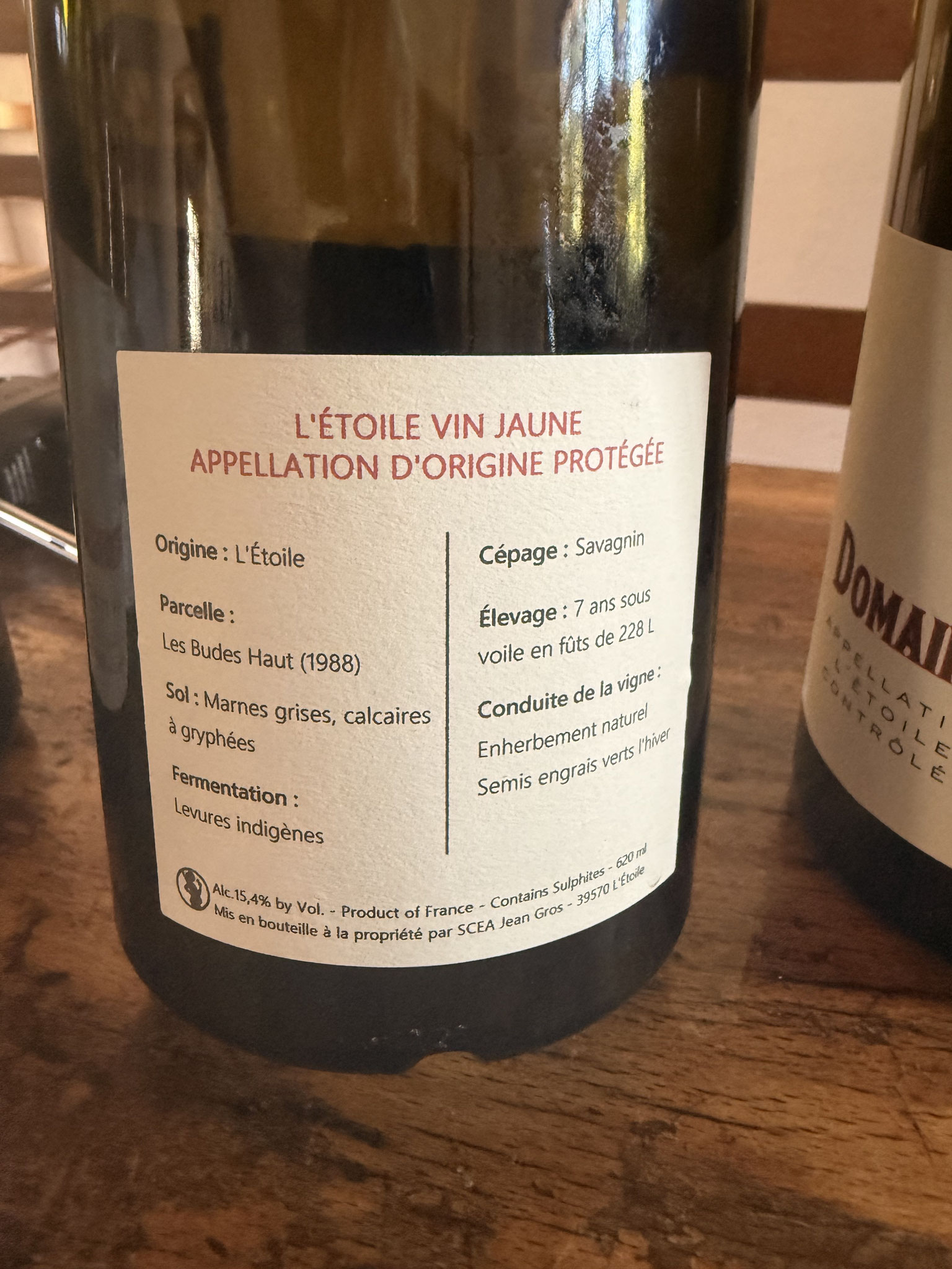 vin jaune 2019