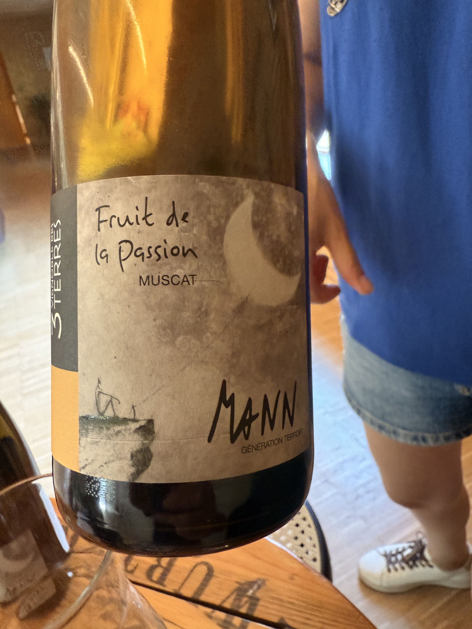 Fruit de passion muscat2018, grains noble terroir gréseux, diep en complex, nektar A (113,80€)
