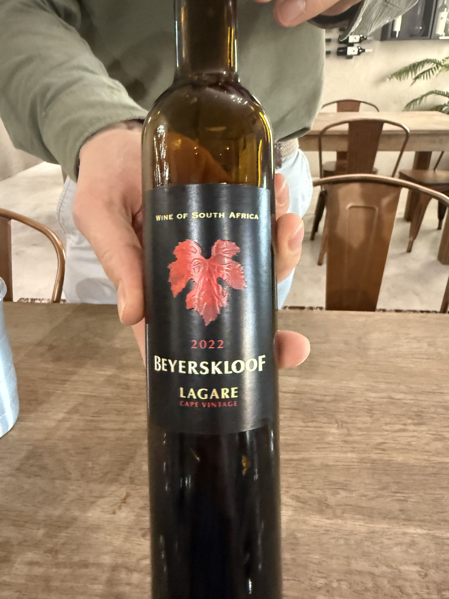 Vintage Port type van Pinotage: 