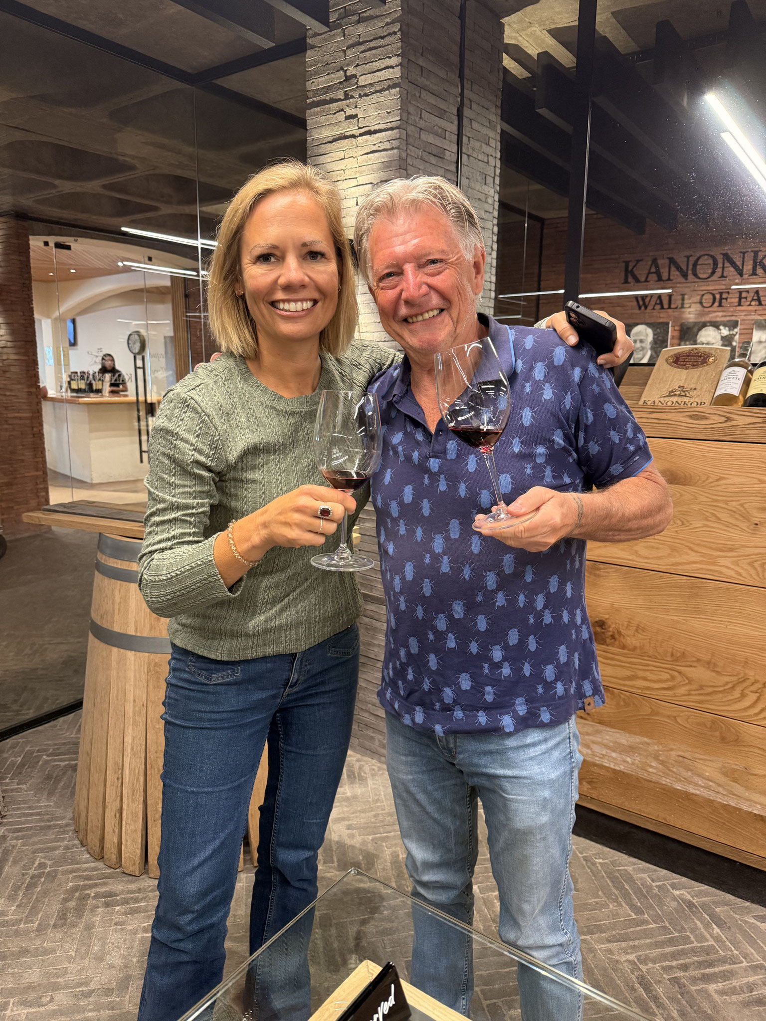 met Annelie Viljoen, viticulturist en druivenaankoper Kadette reeks