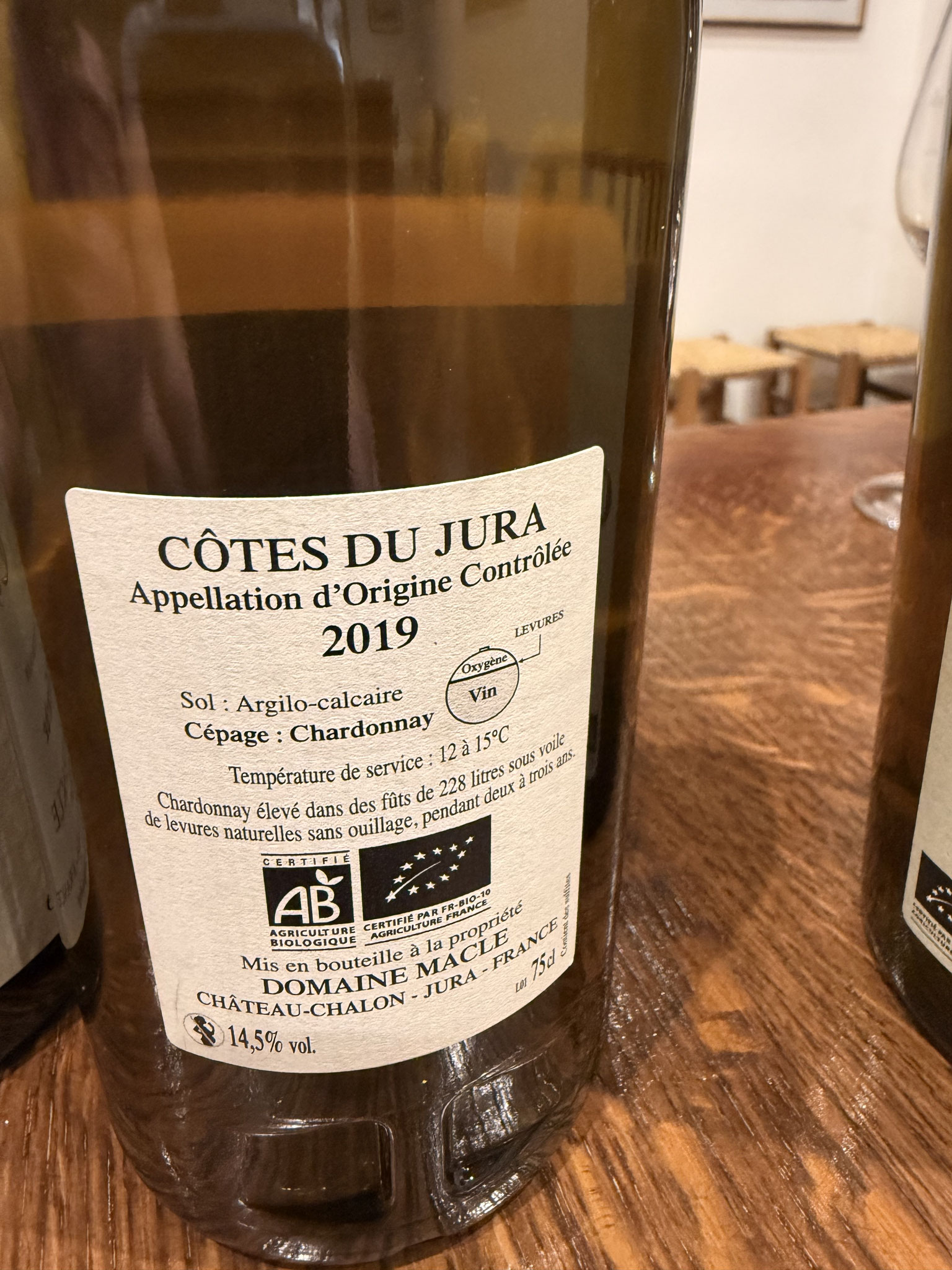 chardonnay 3j sous voile