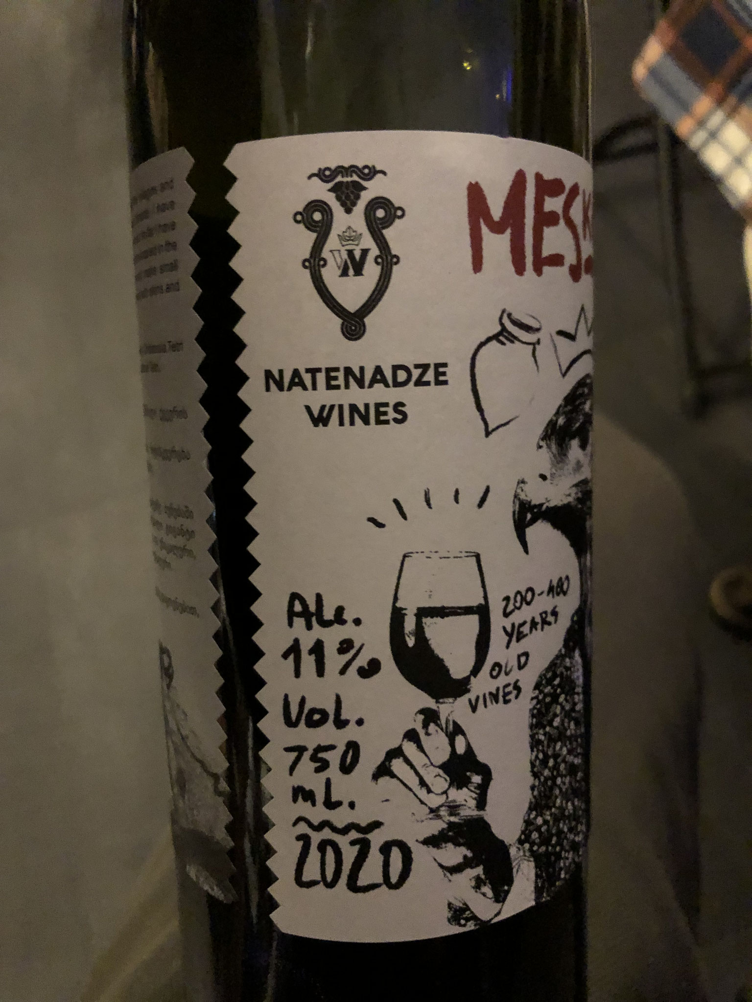 Natenadze wijn