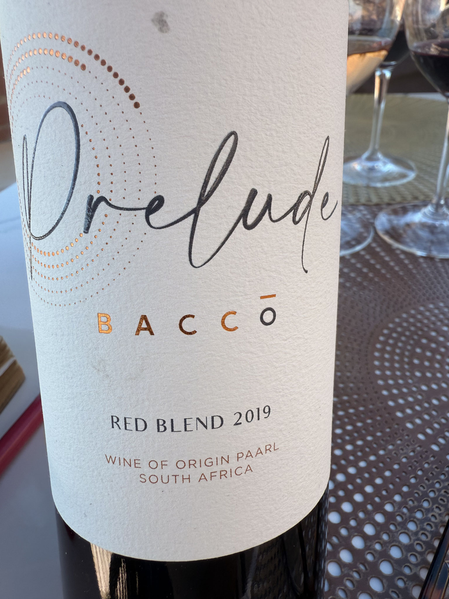 Red blend 2019