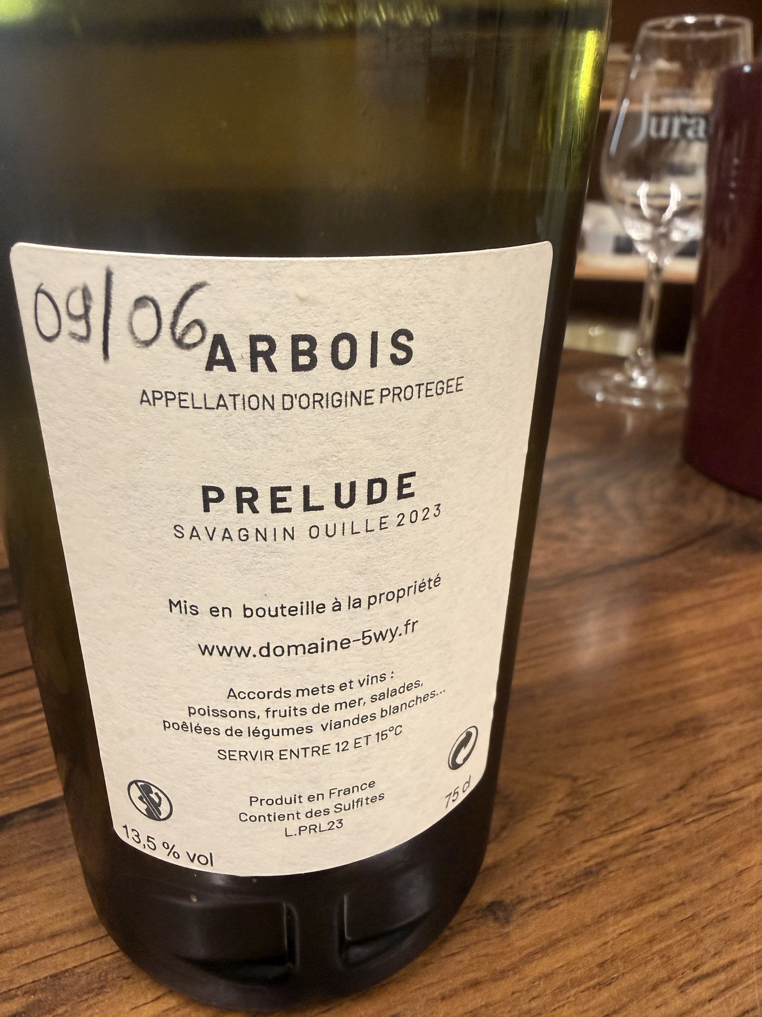 savagnin ouillé geen residu suiker