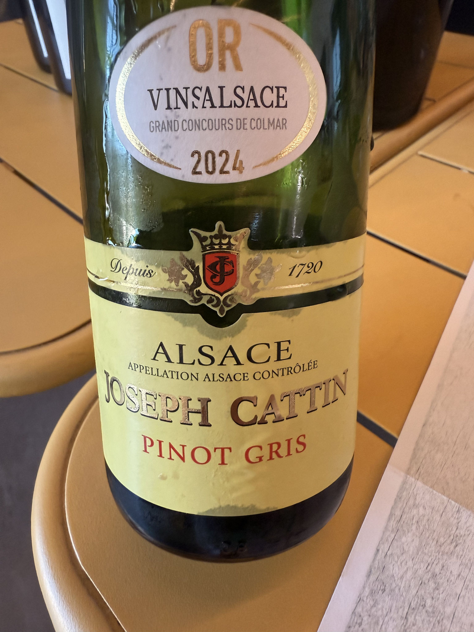 Pinot gris 2024  lekker en goed in balans 8,50€