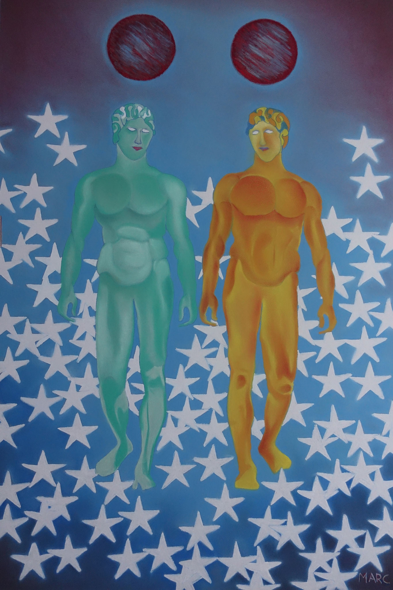 Gémeaux, 80x120, 3000 €
