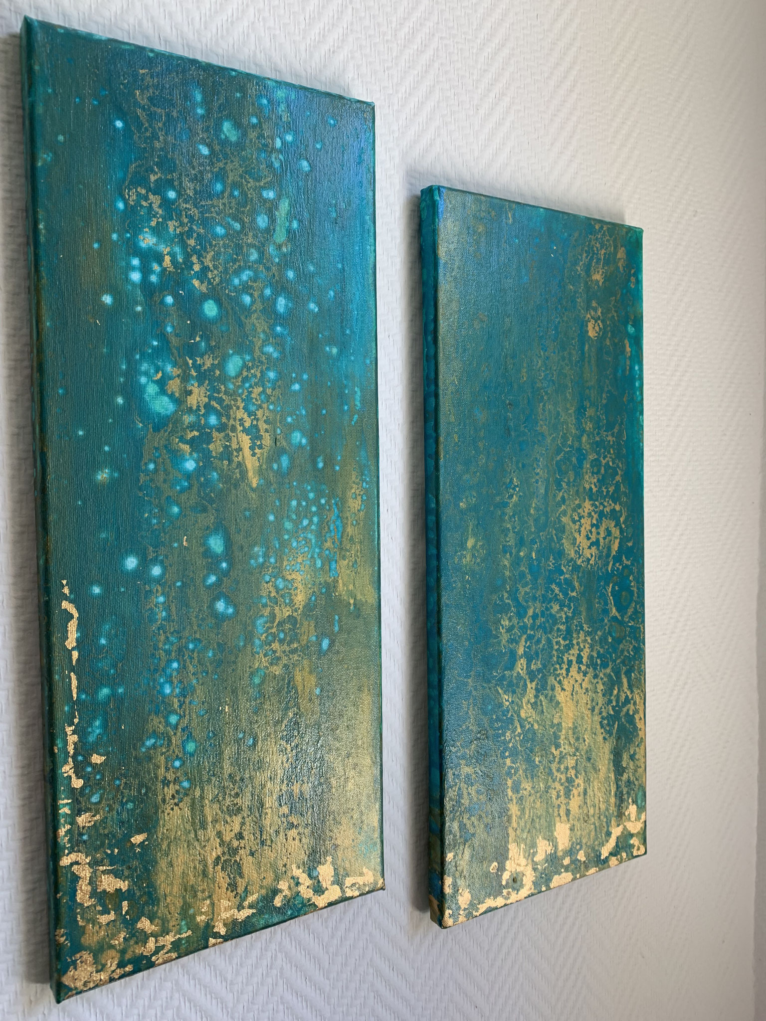 "Twins" 50 x 20 cm